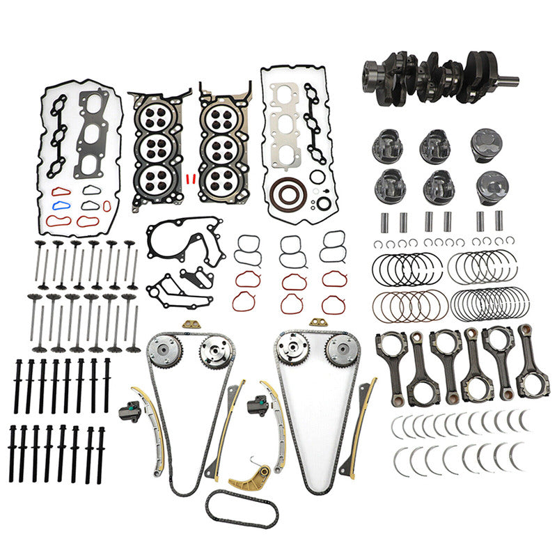 G6DH 3.3L Engine Rebuild Overhaul Kit w/ Crankshaft Rods Timing For HYUNDAI KIA