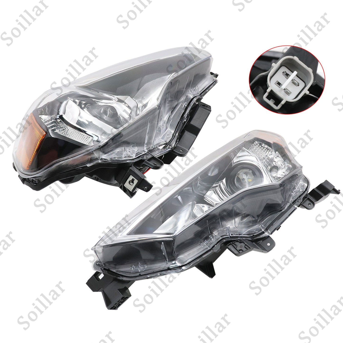 Pair LED Headlight For Toyota 4Runner 2021 2022 2023 L + R 8107035610/8107035620
