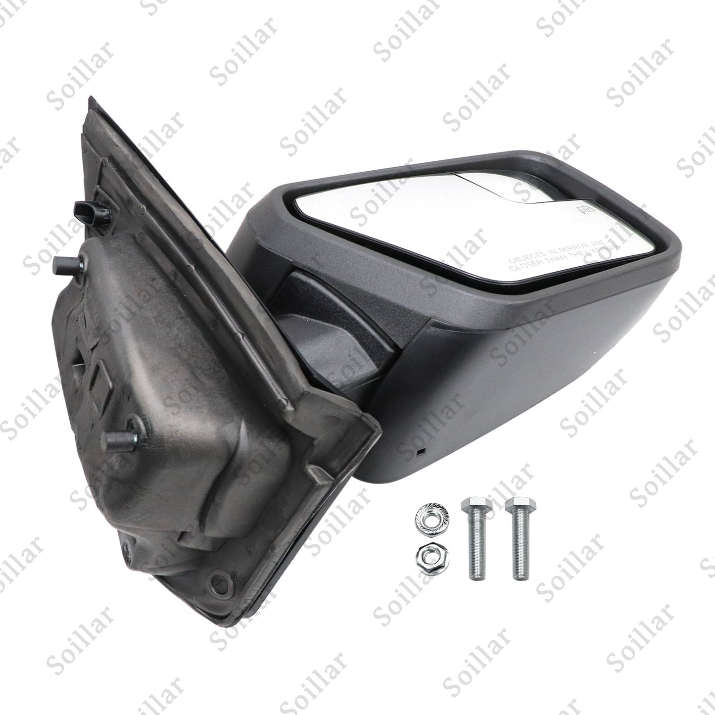 Passenger Side Door Mirror Power Heat Manual Folding For 2021-2024 Ford F-150