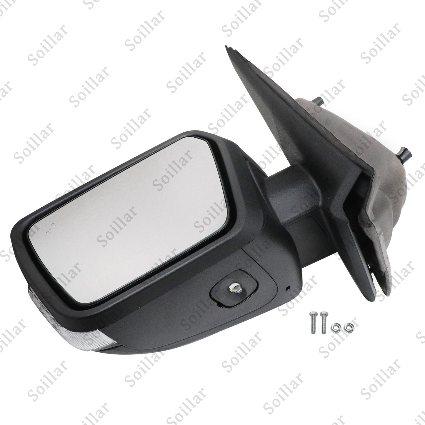Driver Left Side Mirror with BLIS and Light Manual Fold FOR Ford F-150 2021-2025