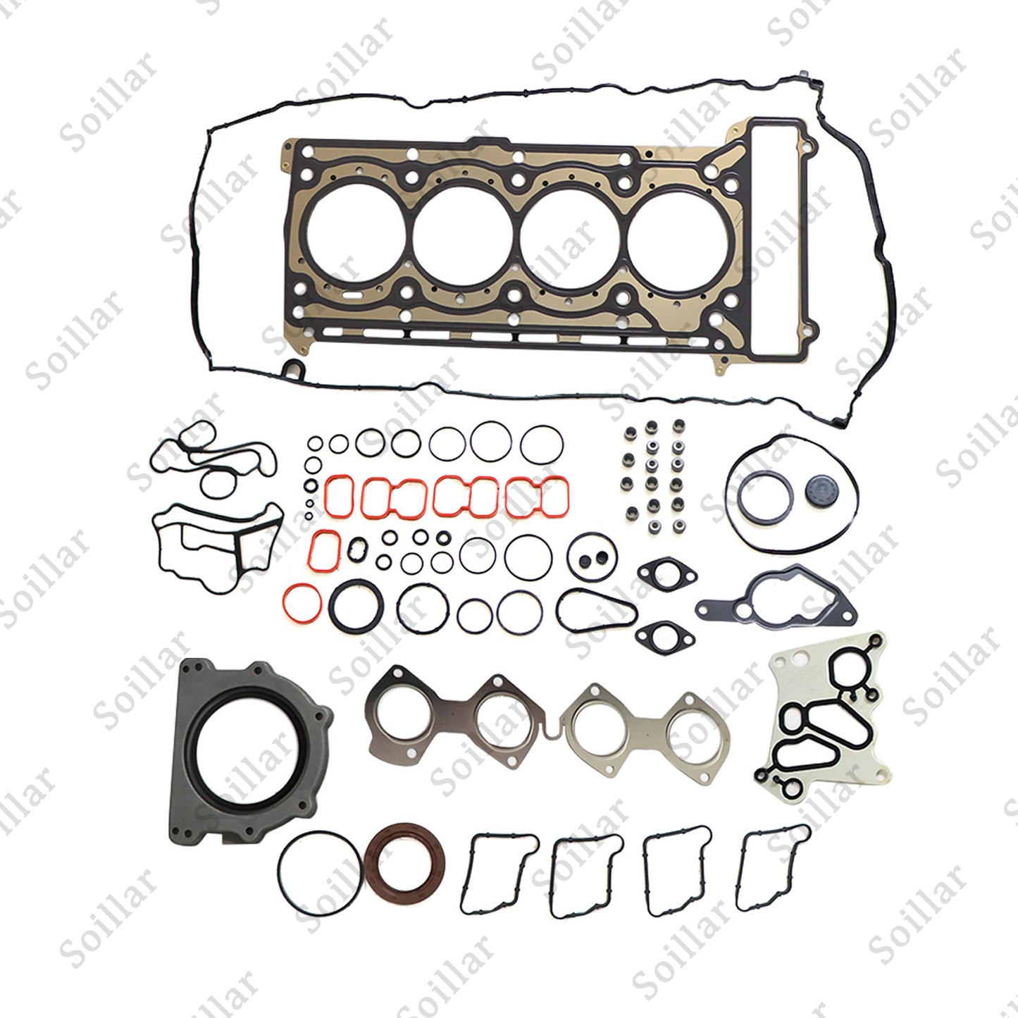 Engine Rebuild Overhaul Gasket Seals Kit For 1.8T Mercedes-Benz M271 W204 W212