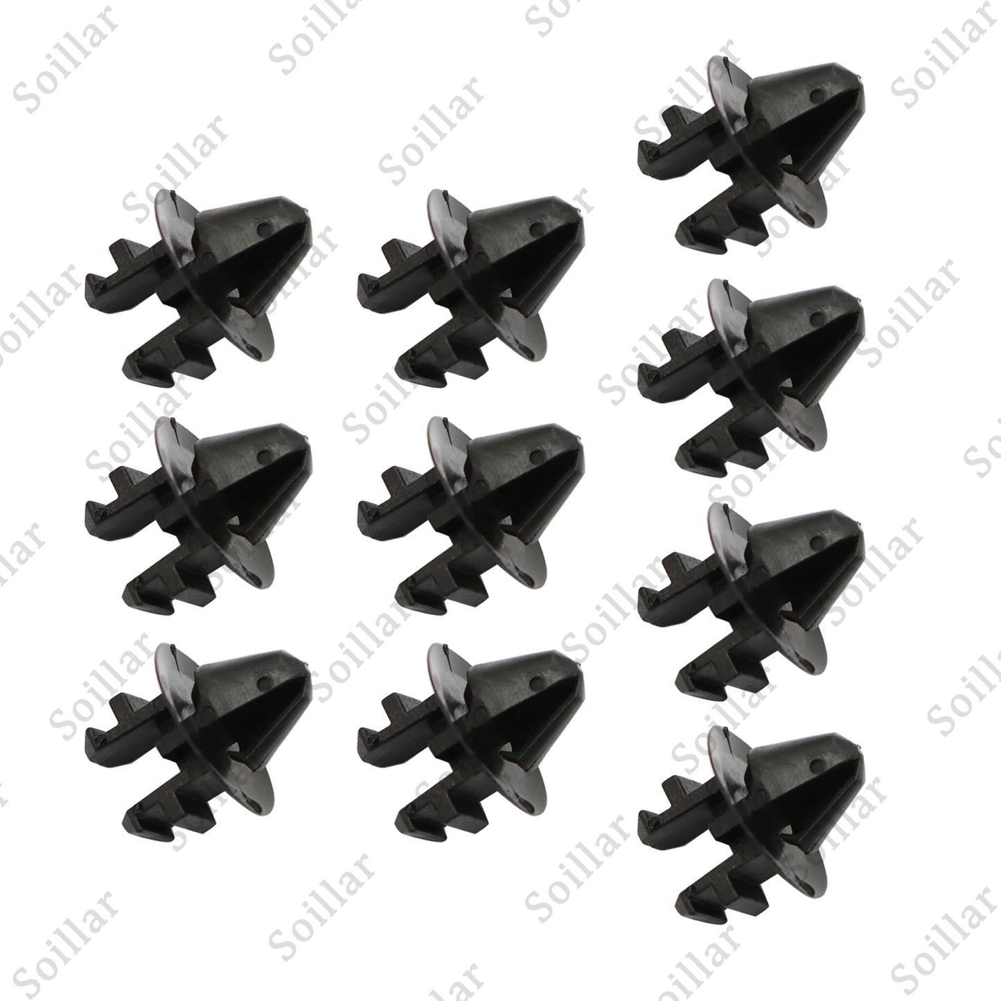 10Pcs Cowl Panel Grille Retainer Clips W708771-S300 For Ford F-150 Super Duty