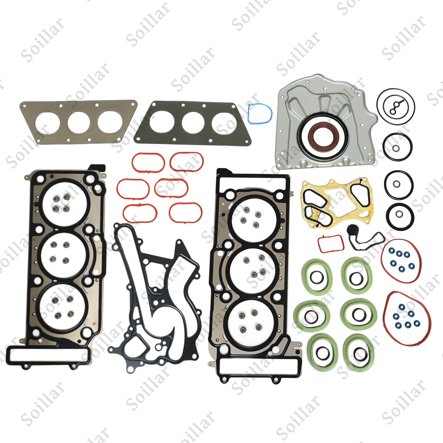 Engine Gasket Set Repair Kit For Mercedes-Benz X166 W166 W221 C207 M276 3.5L