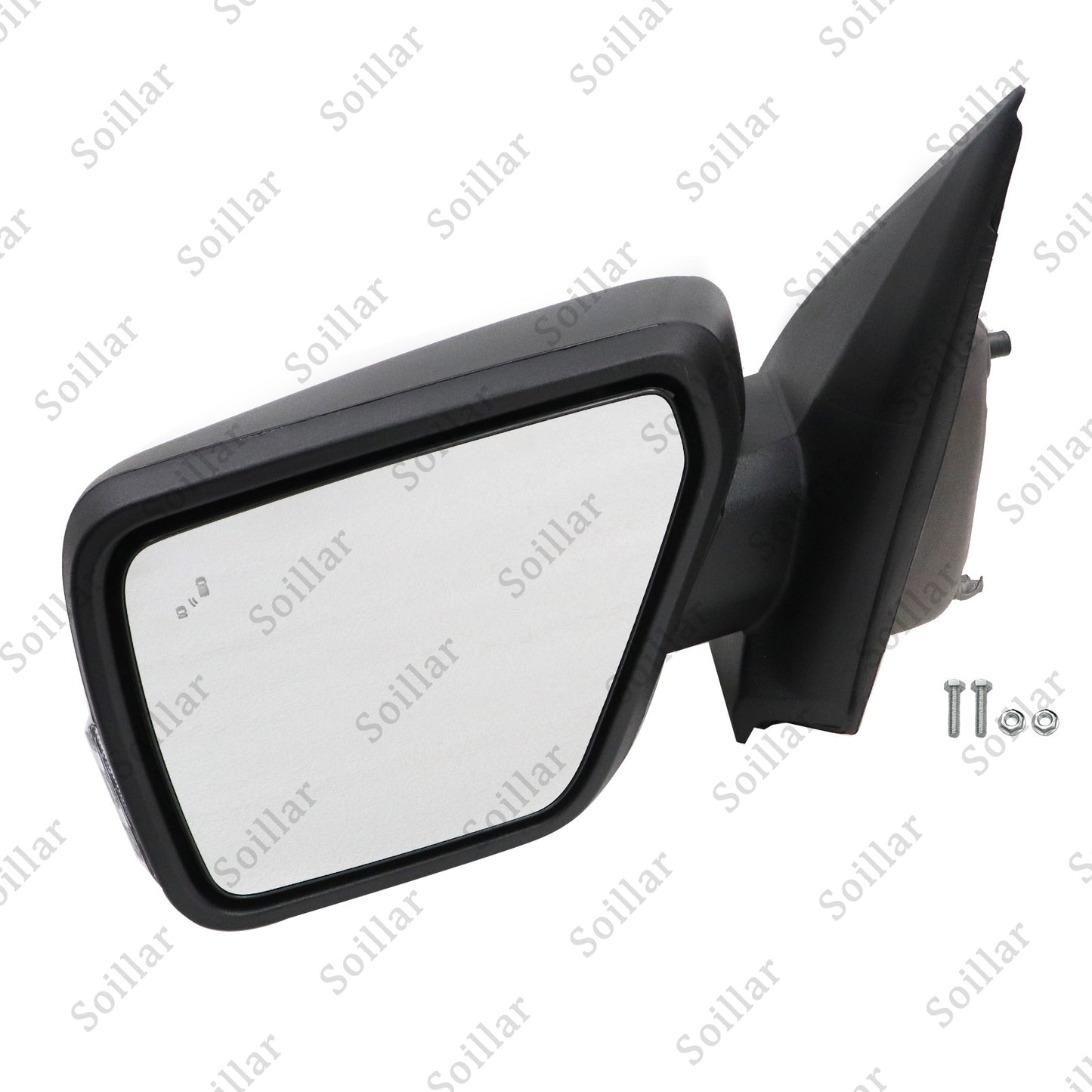 Driver Left Side Mirror with BLIS and Light Manual Fold FOR Ford F-150 2021-2025