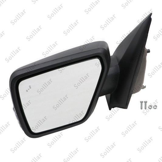 Driver Left Side Mirror with BLIS and Light Manual Fold FOR Ford F-150 2021-2025