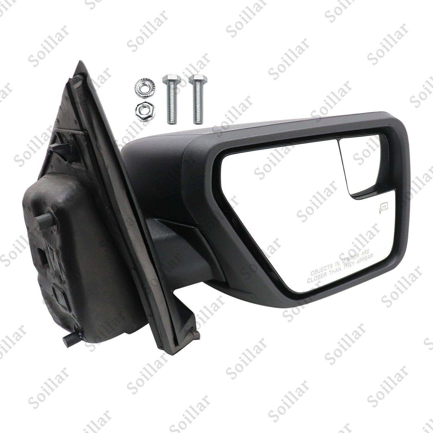Passenger Side Door Mirror Power Heat Manual Folding For 2021-2024 Ford F-150