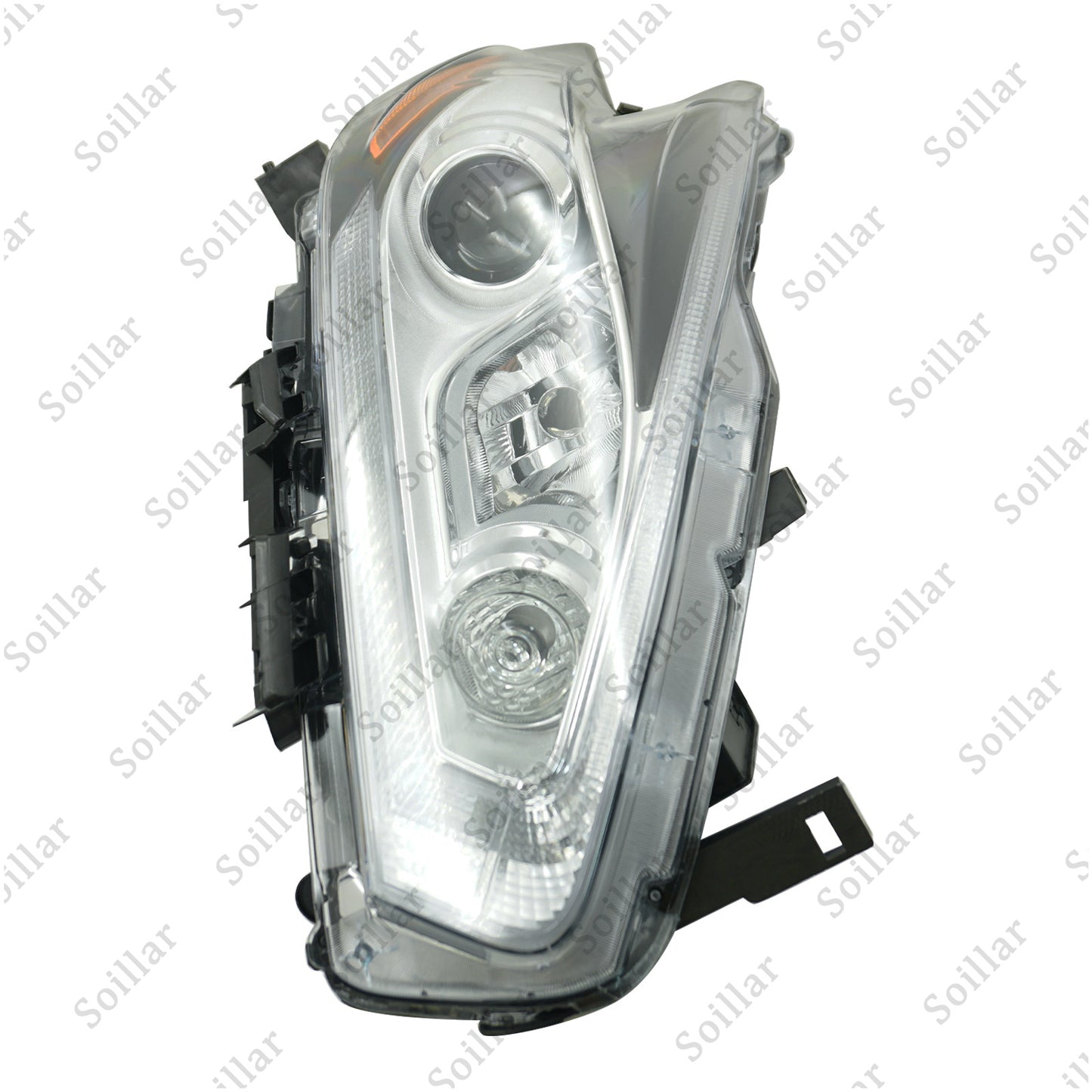 For 2015-2018 Nissan Murano Halogen Headlight LED DRL Lamp Right Passenger Side