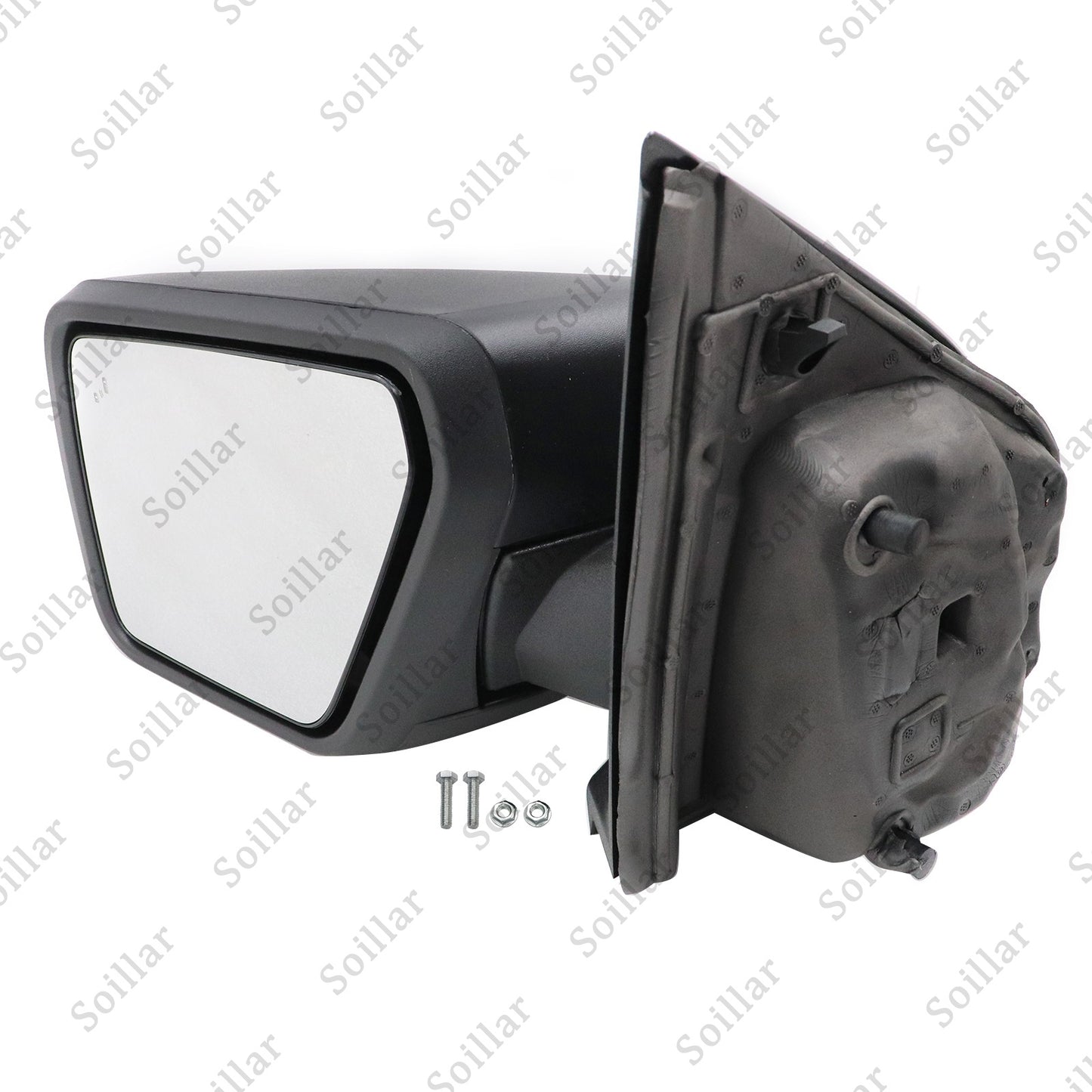Driver Left Side Mirror with BLIS and Light Manual Fold FOR Ford F-150 2021-2025