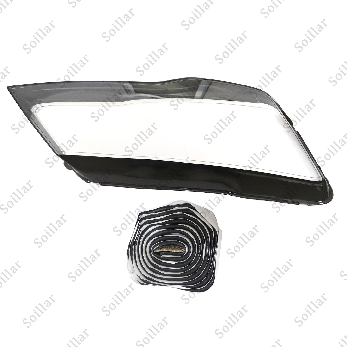 Right Front Headlight Clear Lens Shell+ Seal Glue For Audi A7 S7 RS7 2012-2015