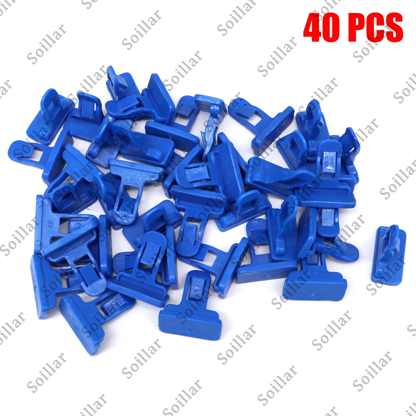 40Pack Bumper Moulding Clips Retainer Fastener For Toyota Replaces 75392-35200 A