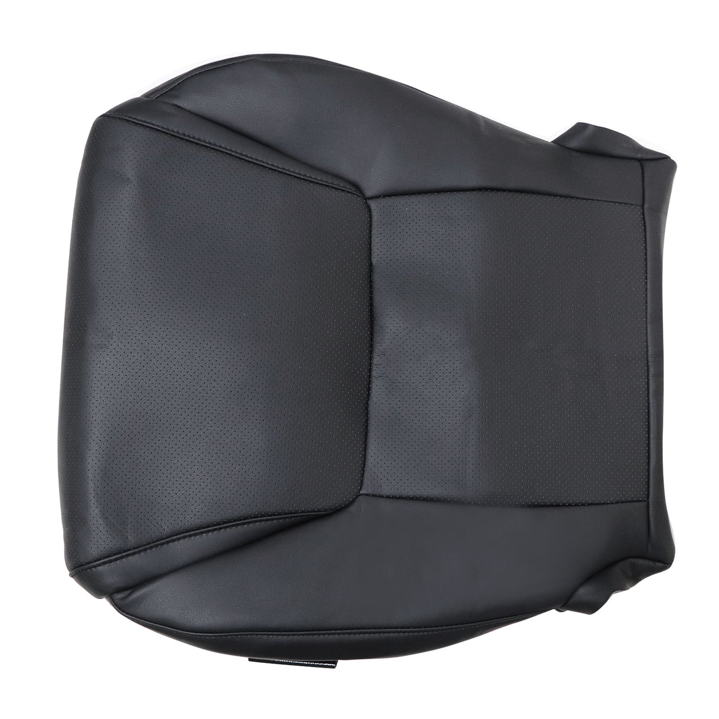For 2008-2015 Lexus LX570 Driver & Passenger Side Bottom & Top Perforated Leather Seat Cover Black