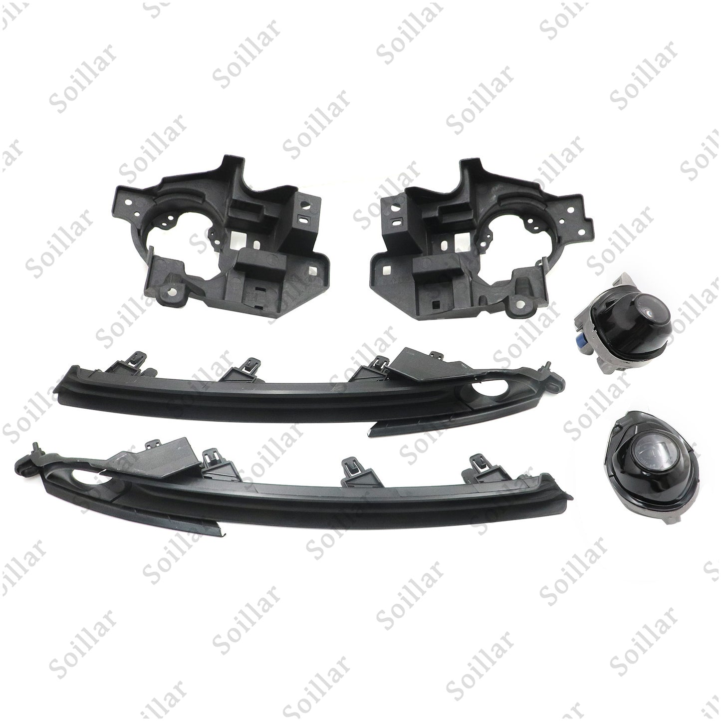 Fit Mazda CX-5 2017 2018 2019 2020 2021 LED Clear Fog Lights Kit Left+Right Pair