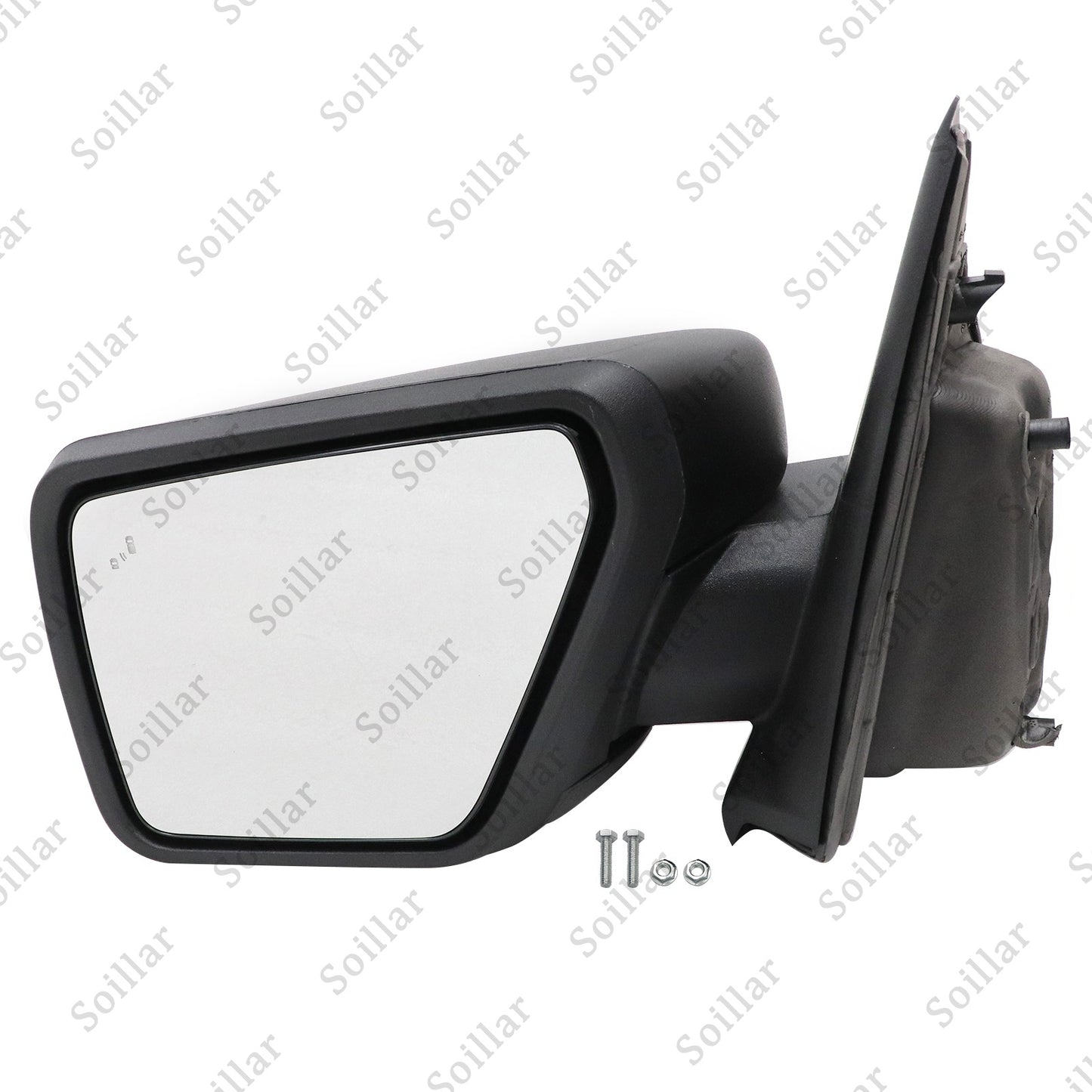 Driver Left Side Mirror with BLIS and Light Manual Fold FOR Ford F-150 2021-2025