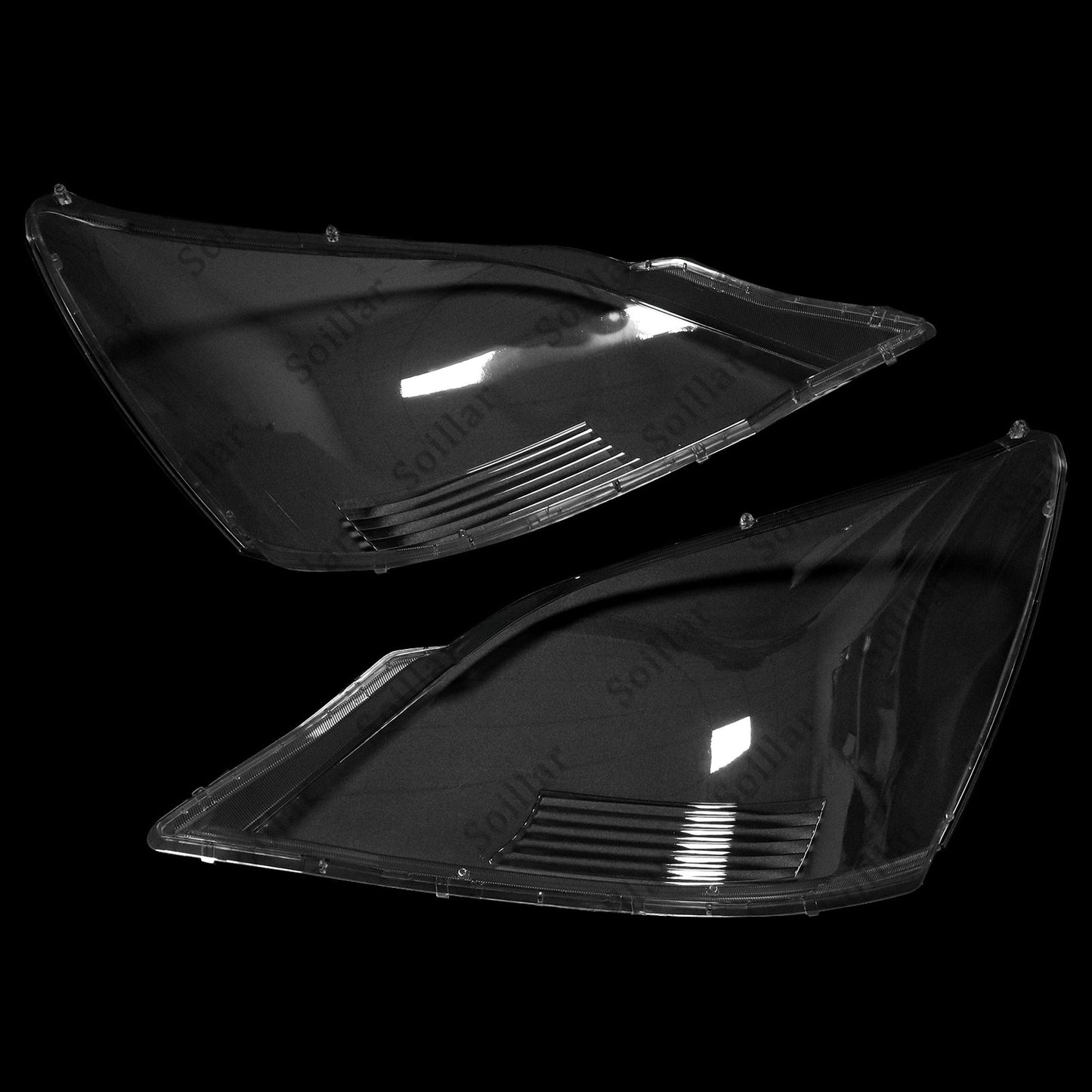 Pair Headlight Lens Cover Intended for Lexus GX470 2003-2009 (Left + Right)