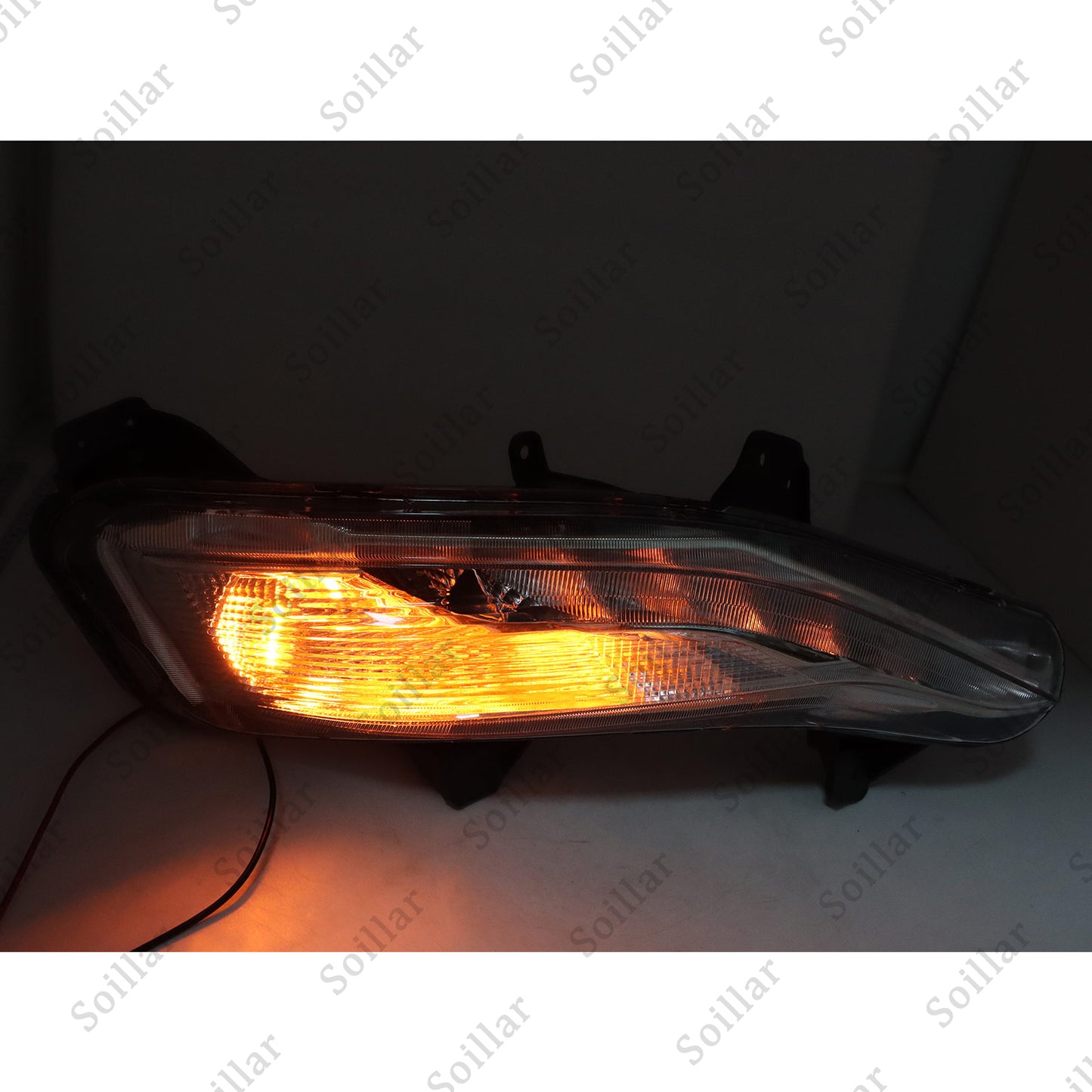 RH Right Side Front Bumper Fits 2019-2024 Chevrolet Malibu Daytime Running Light