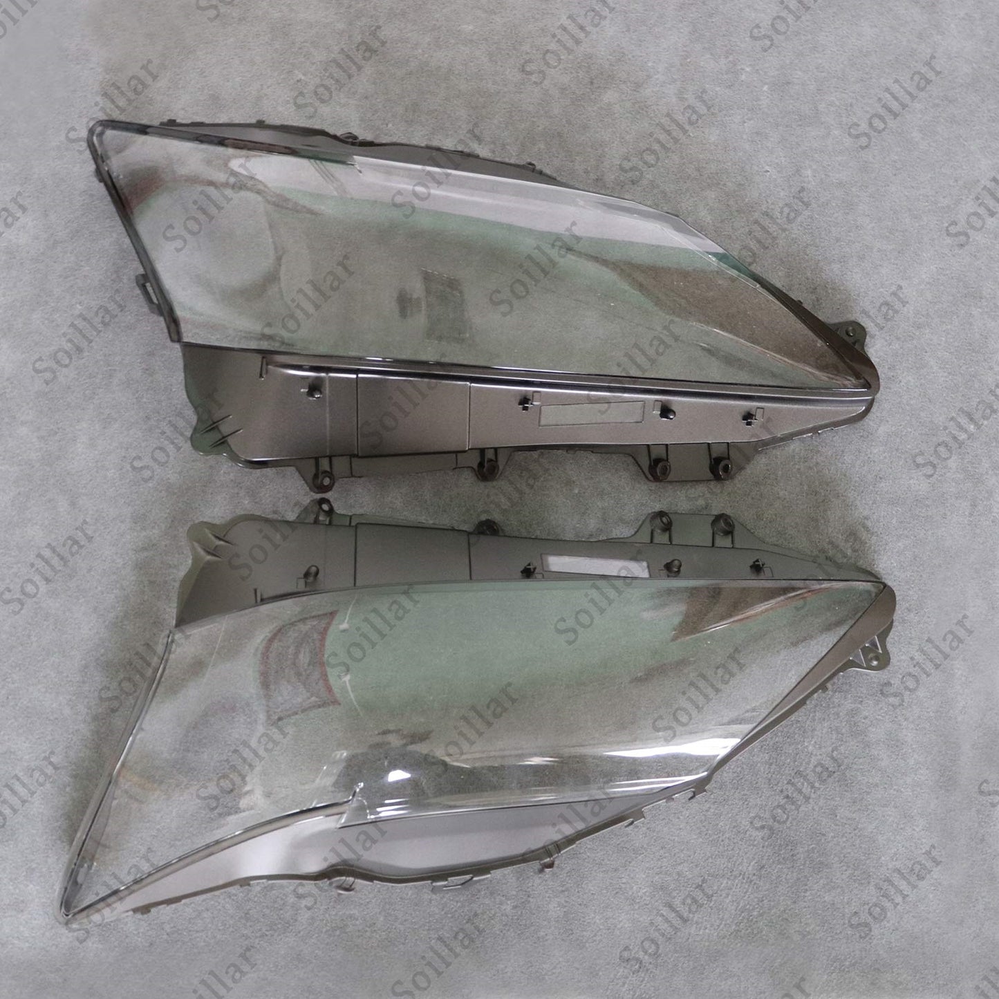 Pair For 2013-2015 Lexus GS350 GS450h Headlight Lens Clear Headlamp Cover LH&RH