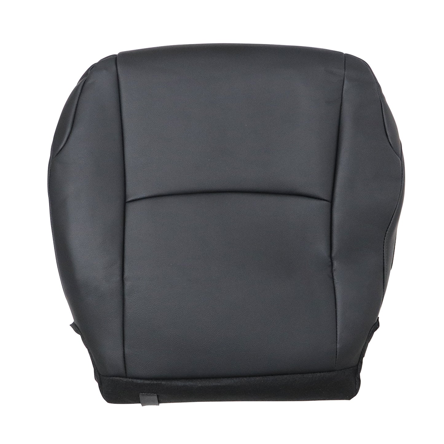 For 2010-2014 Toyota 4Runner Driver & Passenger Bottom Leather Seat Cover Black