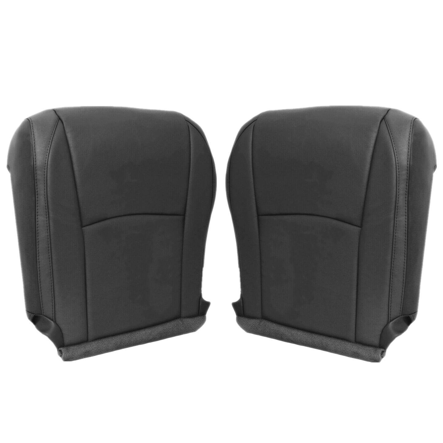 For 2004-2009 Lexus RX330 RX350 RX400 Front Side Bottom Leather Seat Cover Black