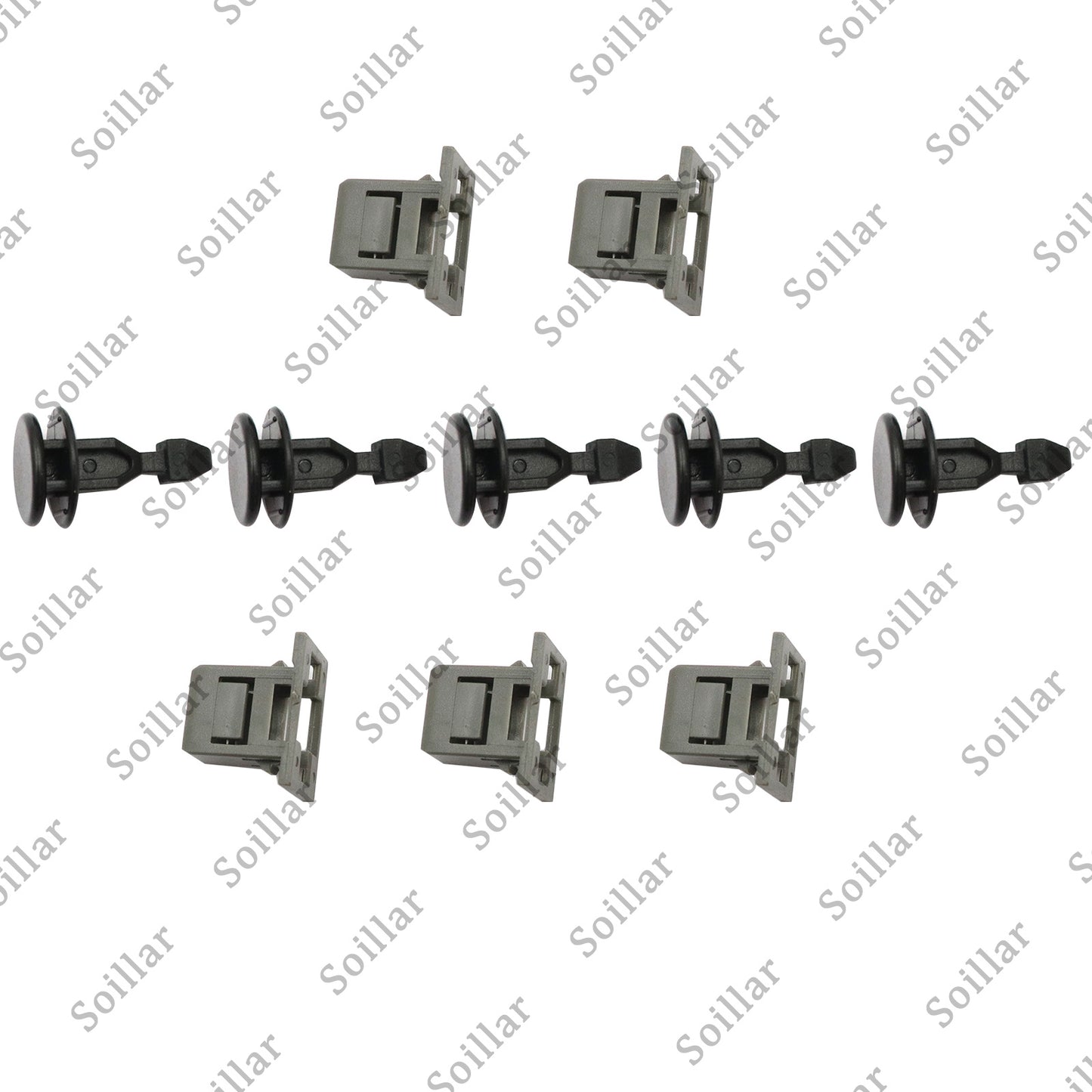 5 Sets Car Striker Engine Bulkhead Cover Retainer Clips For 18-24 Honda Odyssey