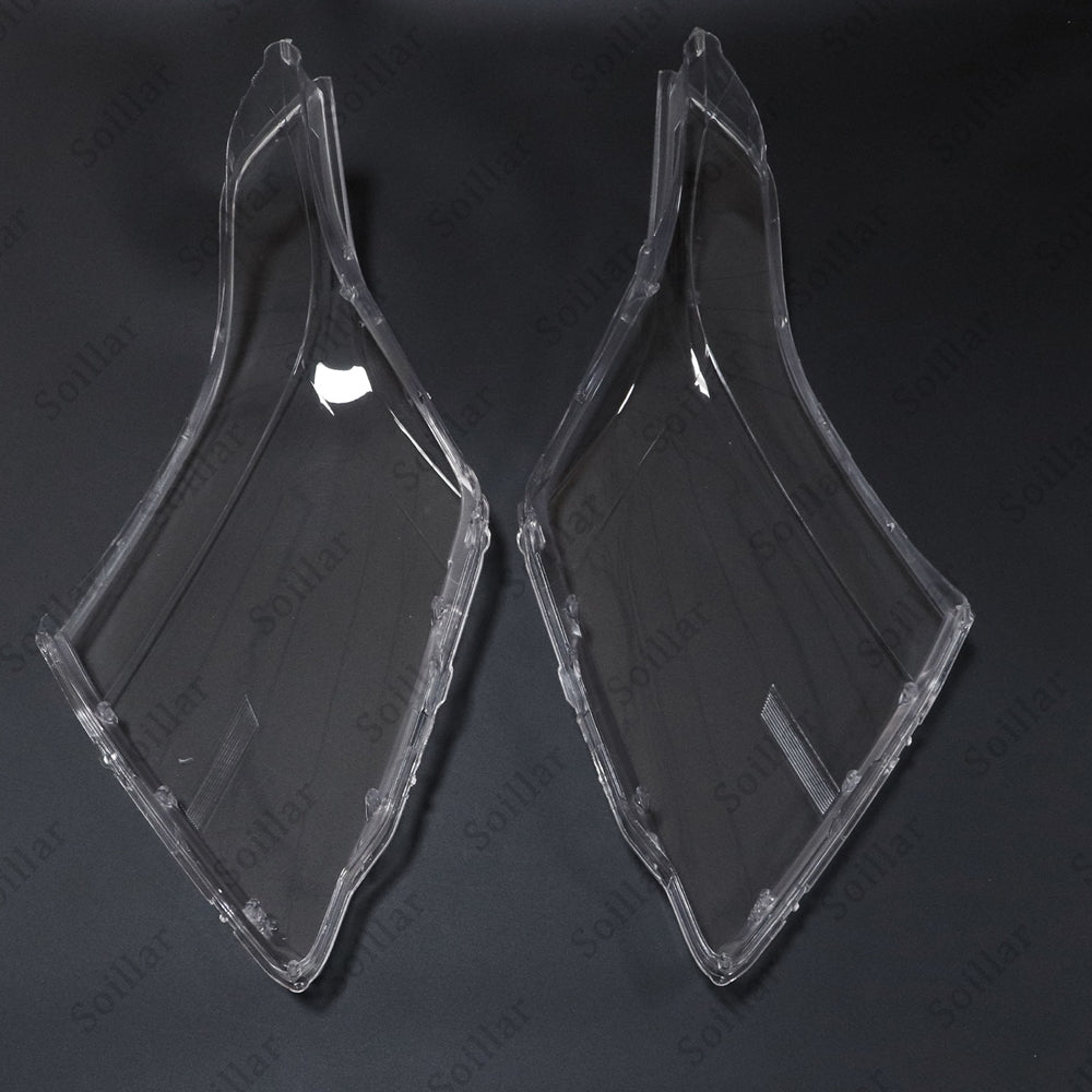 For Cadillac SRX 2010-2015 Left+Right Side Headlight Headlamp Clear Lens Cover