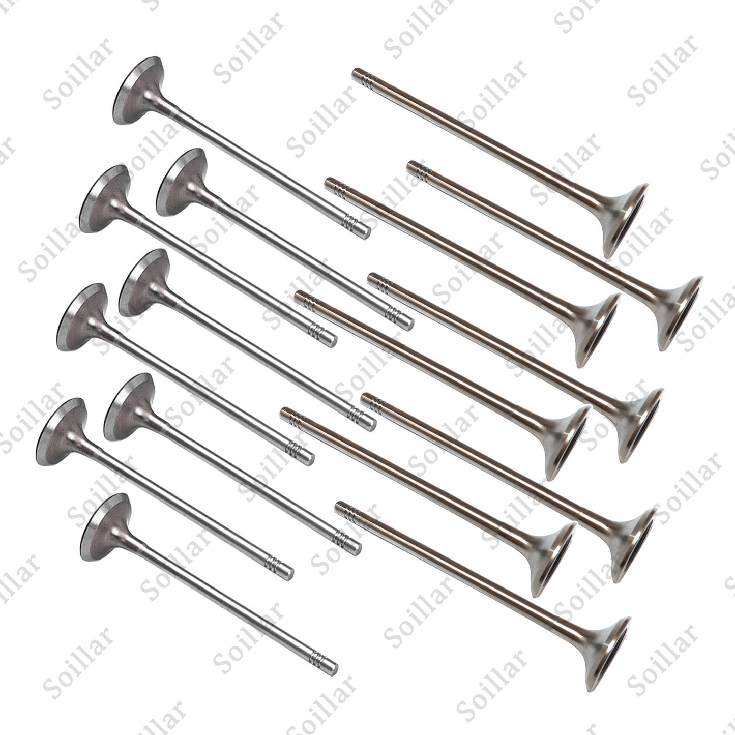 Exhaust Intake Valves For BMW Mini 118i Cooper S F20 F30 R55 R56 N13 N18 1.6T