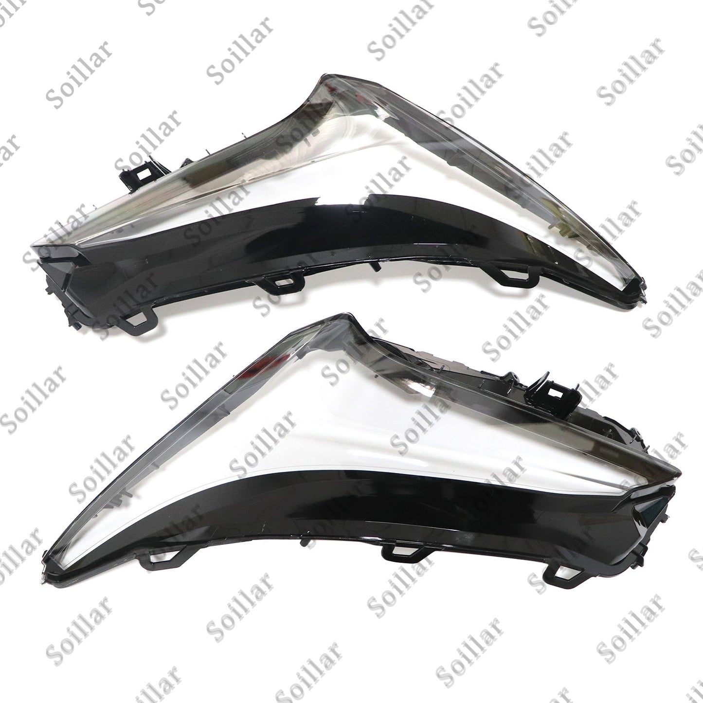 For Lexus NX200 NX300h NX 200t 2014-2020 Headlight Headlamp Lens Left+Right Side