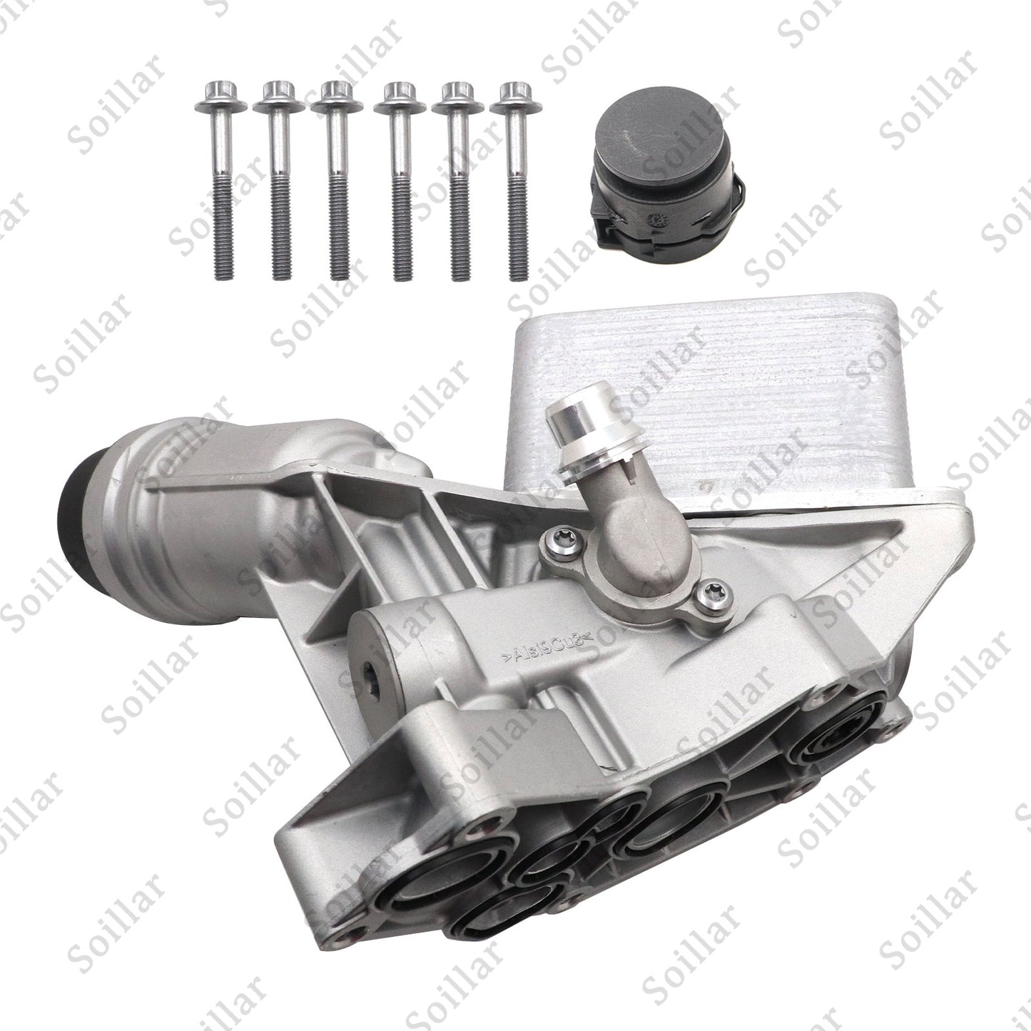Aluminum Oil Cooler Filter Housing for BMW B58 340i 440i 540i 740i xDrive 3.0L