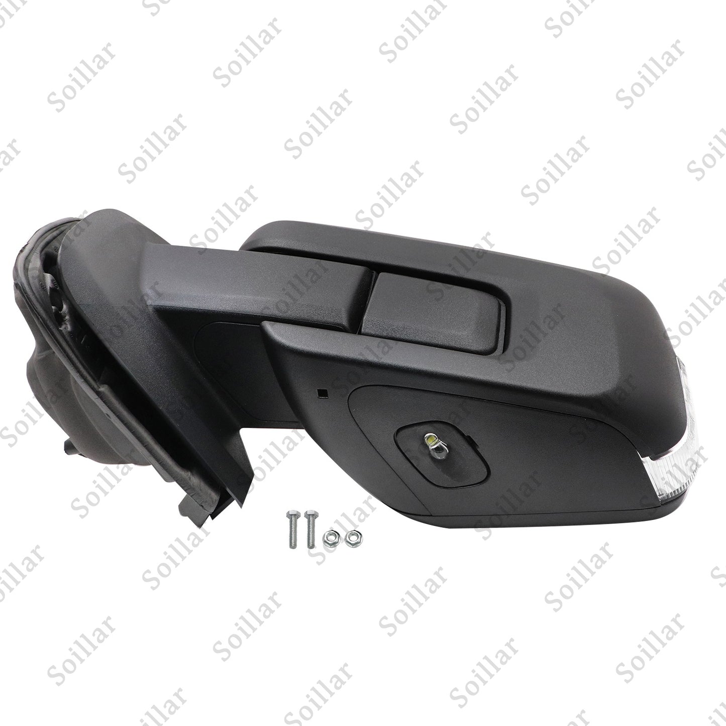 Driver Left Side Mirror with BLIS and Light Manual Fold FOR Ford F-150 2021-2025