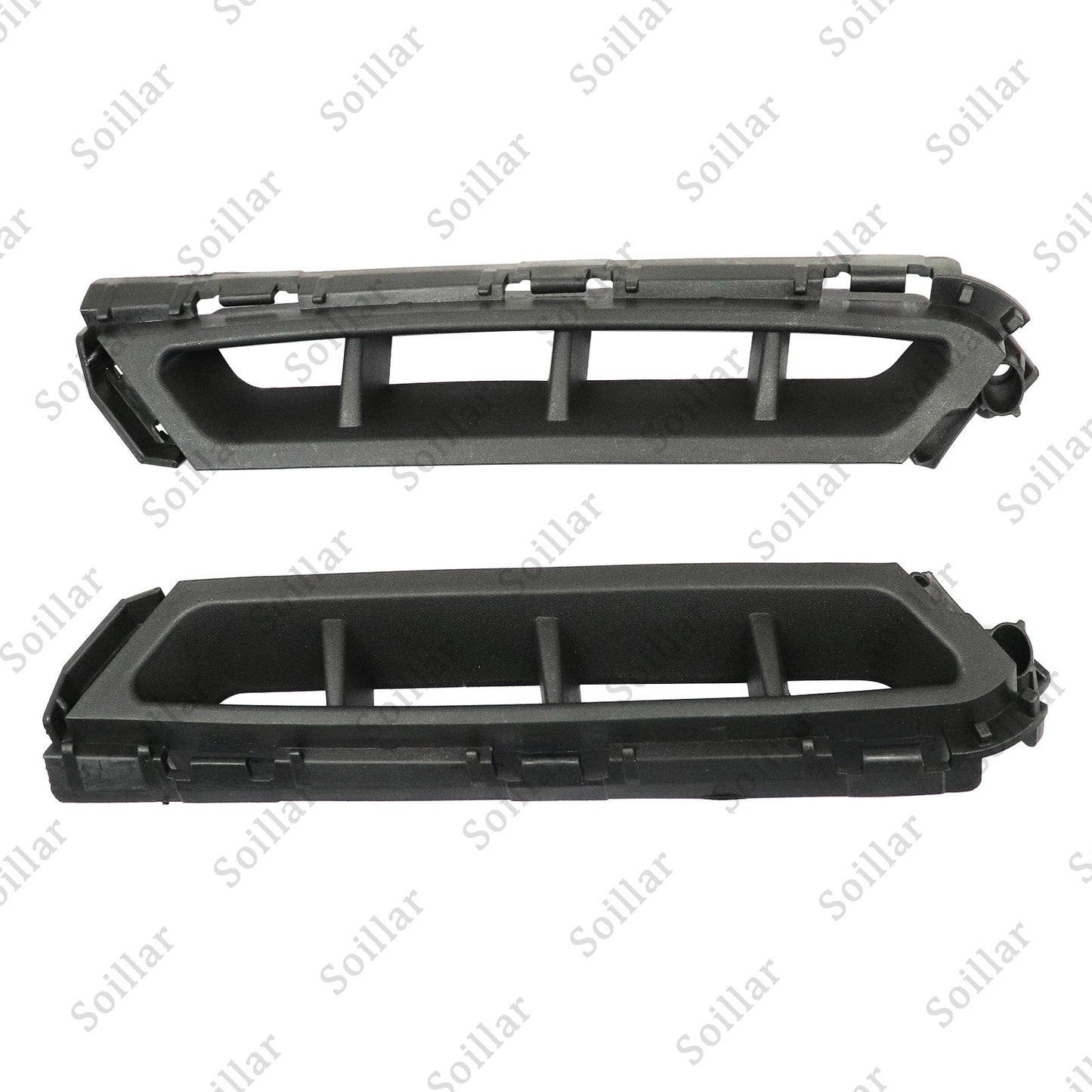 Pair Front Left & Right Bumper Air Curtain Grille Fit 2019-2020 Hyundai Elantra