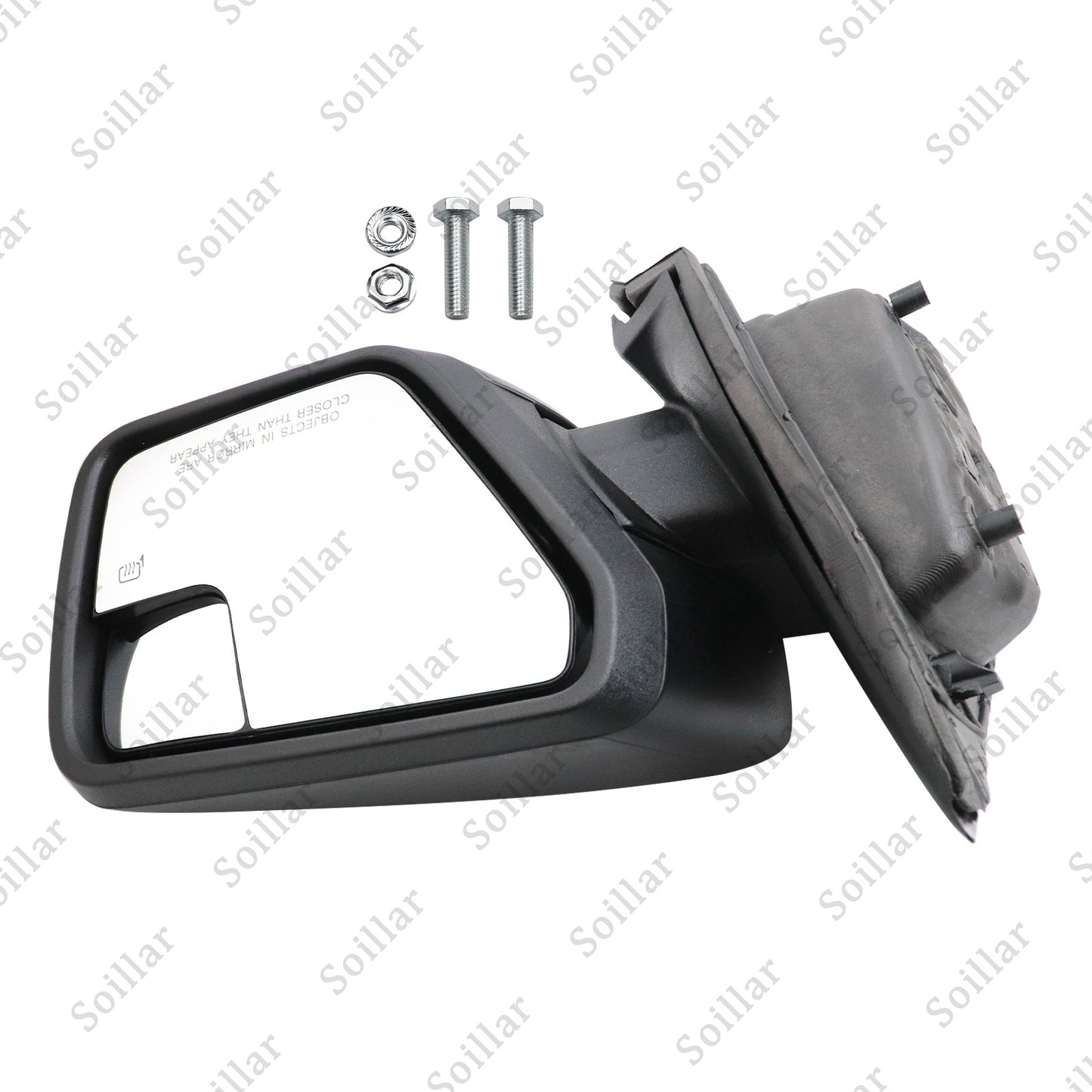 Passenger Side Door Mirror Power Heat Manual Folding For 2021-2024 Ford F-150