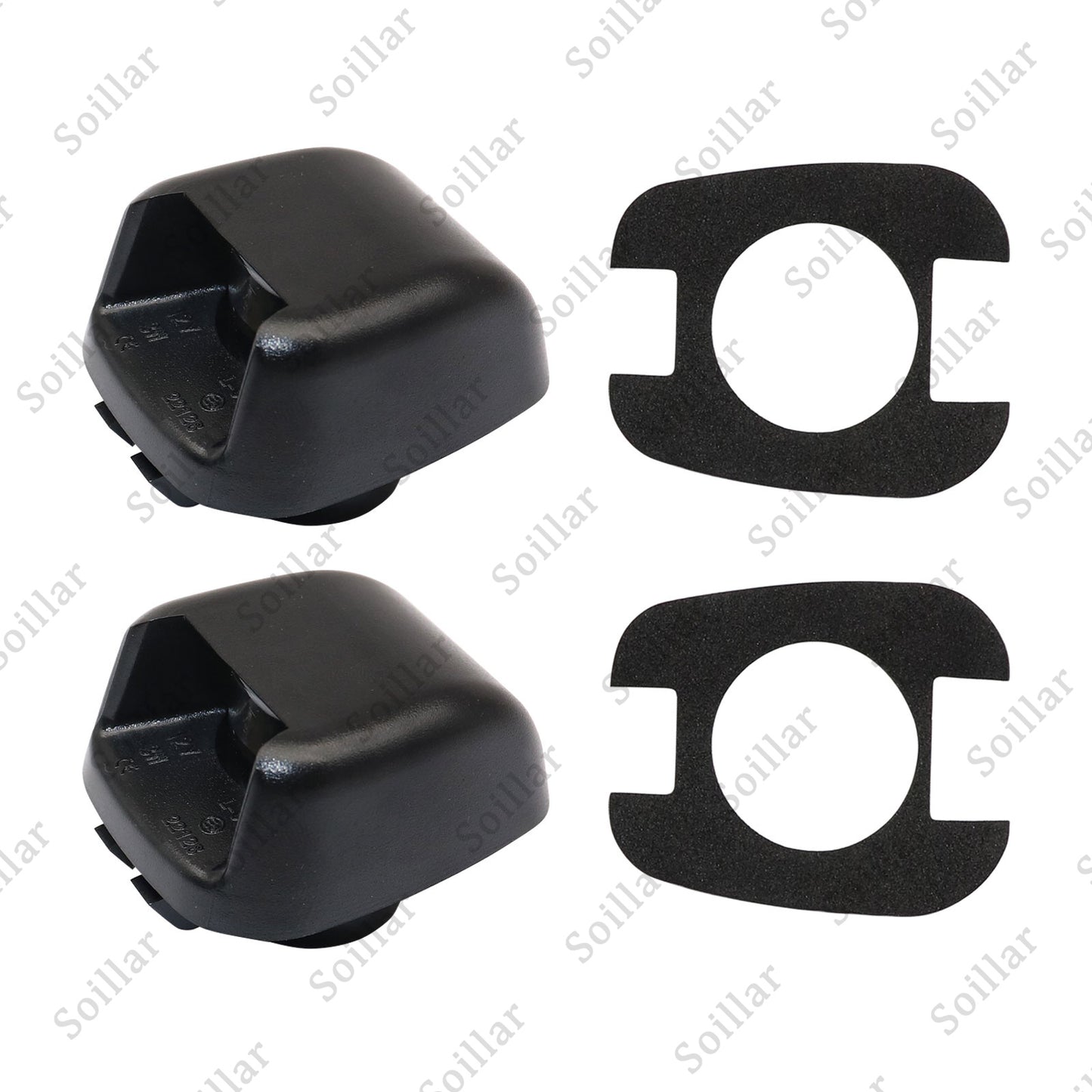 Fit Nissan Frontier 2007-18 19 Rear Bumper Lamp License Plate Light Cover Shell