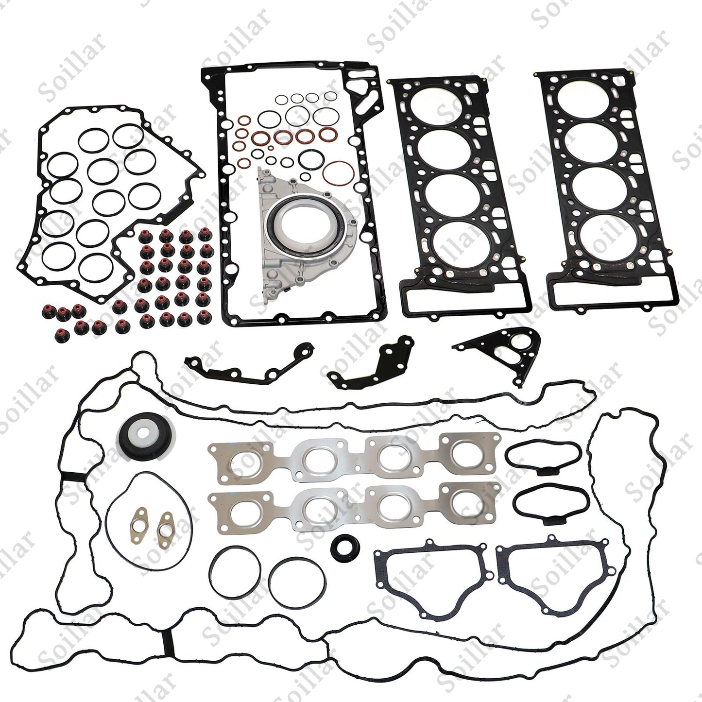 Engine Overhaul Gasket Kit N63 for BMW 550i 750Li X5 X6 F10 F02 F07 E70 E71 4.4T