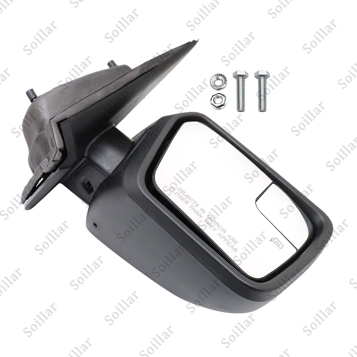 Passenger Side Door Mirror Power Heat Manual Folding For 2021-2024 Ford F-150