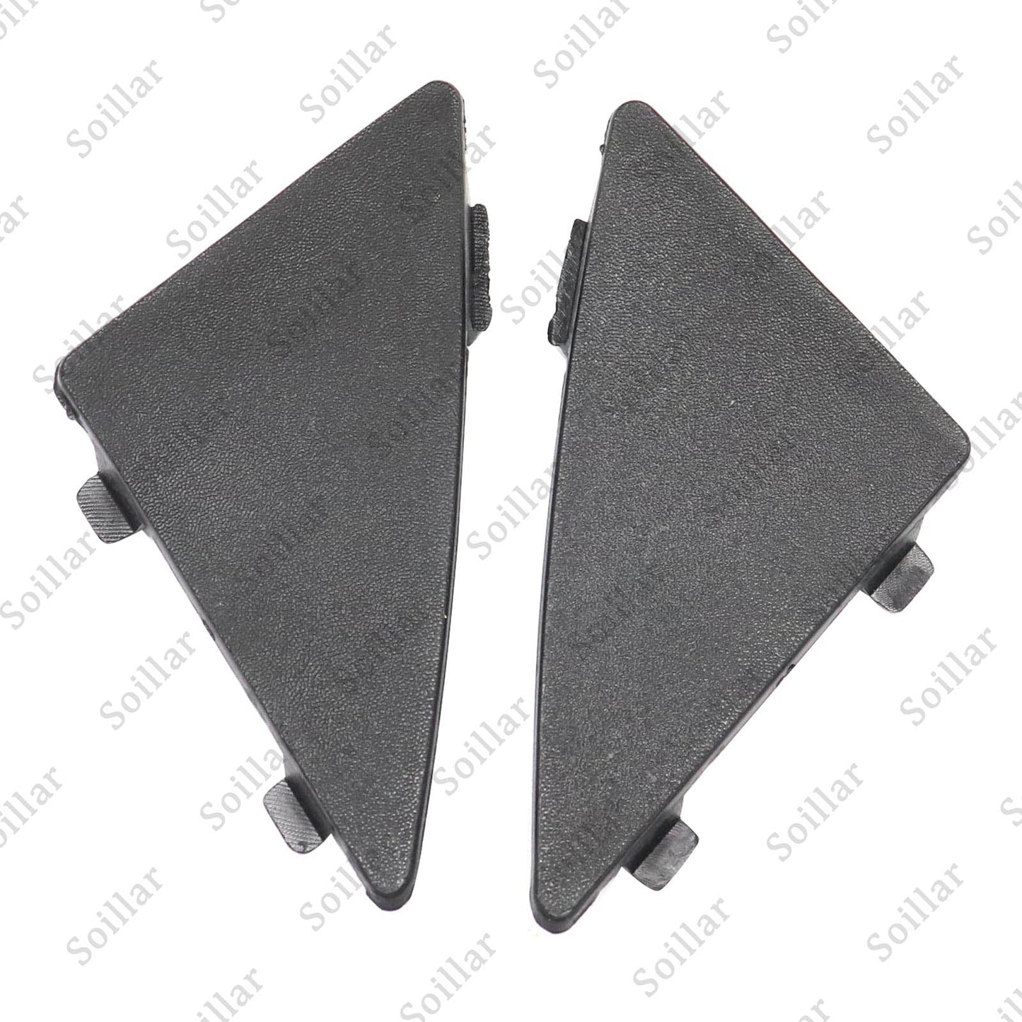 For 2014-2016 Mazda 3 Front Lower Bumper Tow Hook Eye Cover Cap Triangle Trim