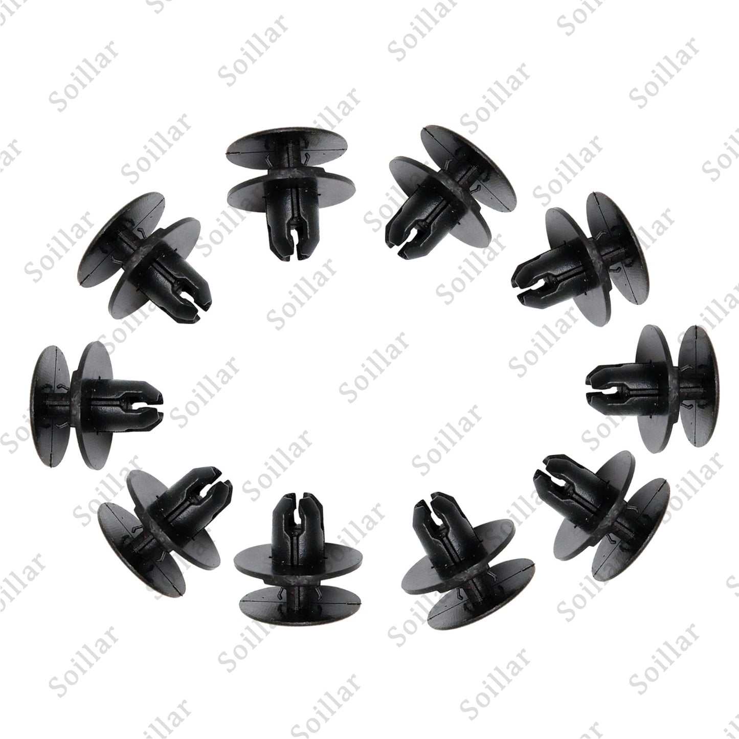 100 Pcs Fender Push Type Retainer Clips 91501-TRO-003 Fits for Honda Acura NEW