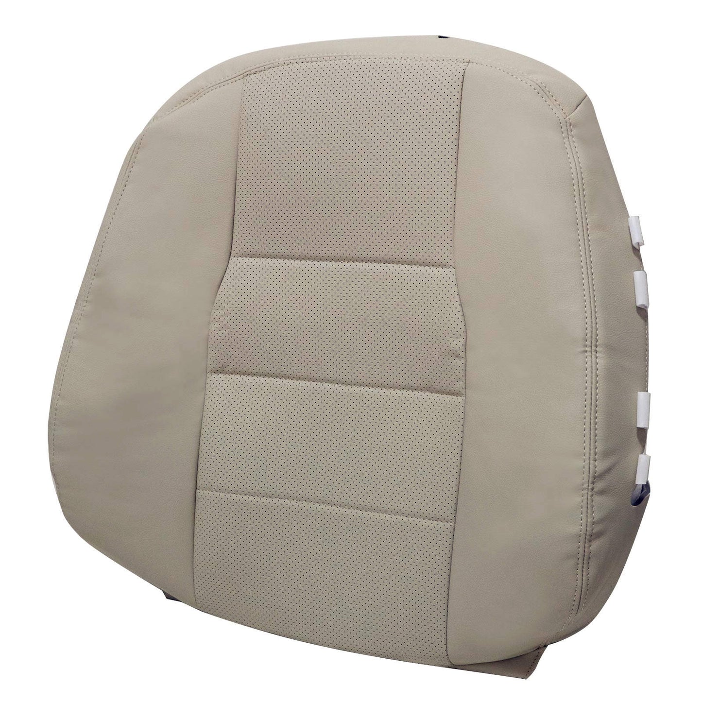 For 2008-2014 Mercedes Benz C250 C300 C350 Driver Top Replacement Leather Seat Cover Tan