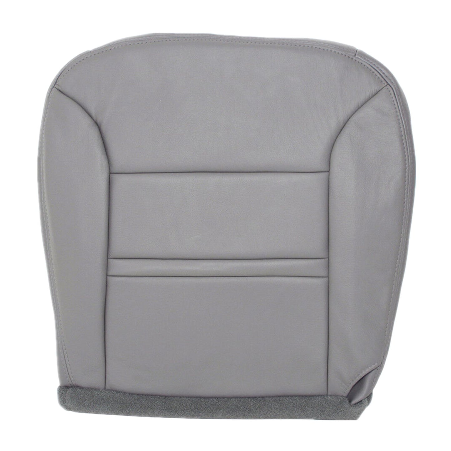For 2000 2001 Ford Excursion Limited Driver & Passenger Bottom Seat Cover Gray