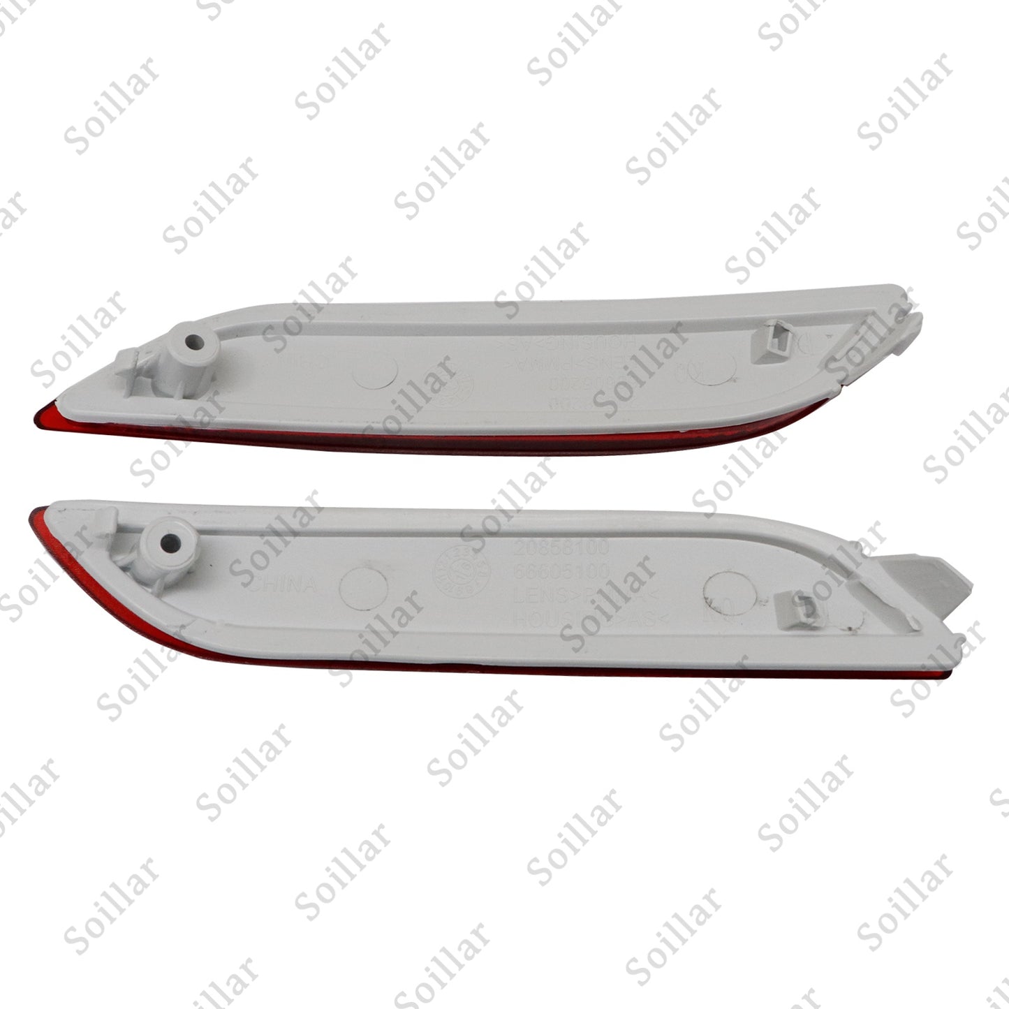 Rear Bumper Reflector Lights Left + Right For Toyota Camry 2018 2019 2020 2021