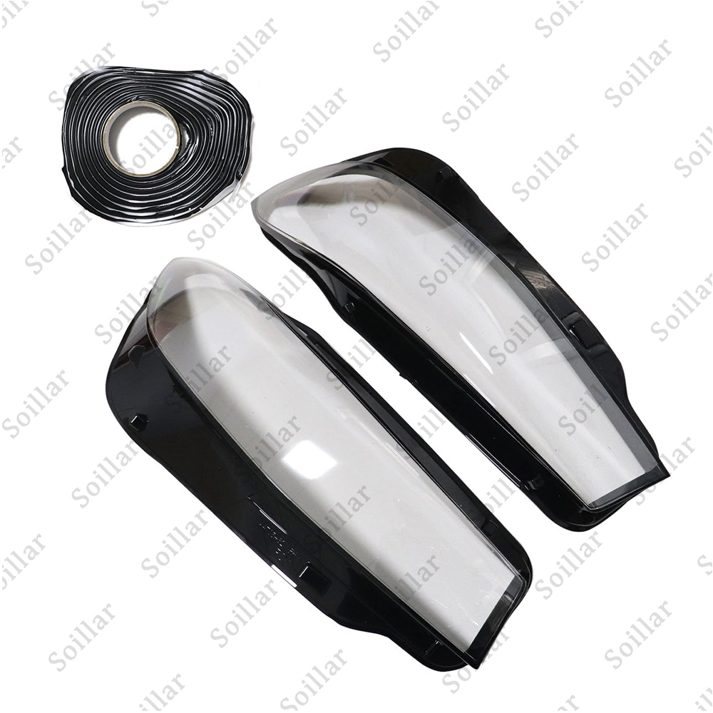 Headlight Pair Headlamp Lens Cover For Infiniti Q50 2014-2021 Front Left Right