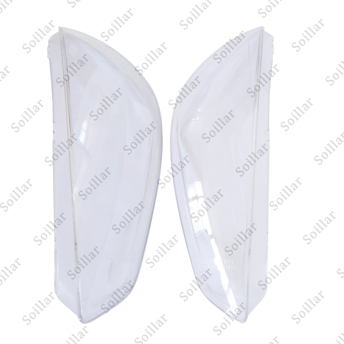 Both Side Headlight Clear Lens Cover + Sealant Fit Ford Focus 2015-2018 ST RS