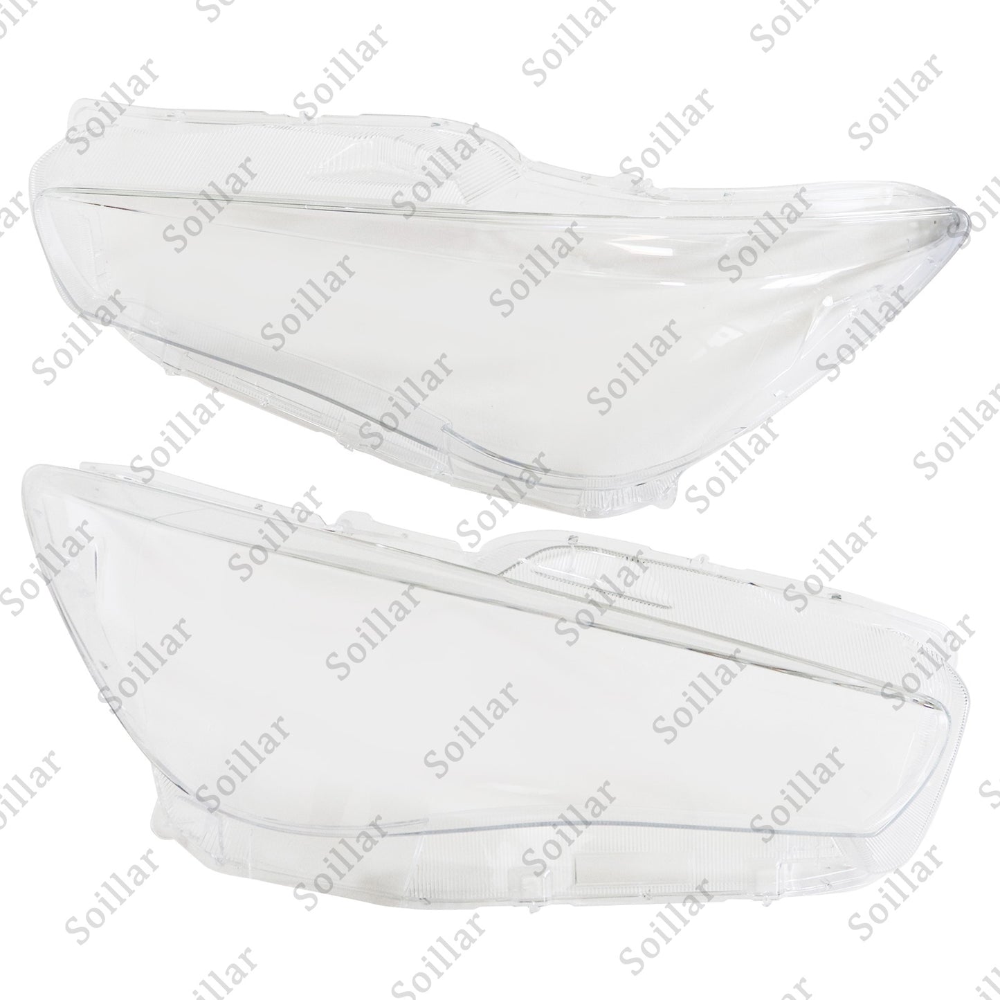 Headlight Pair Headlamp Lens Cover For Infiniti Q50 2014-2021 Front Left Right