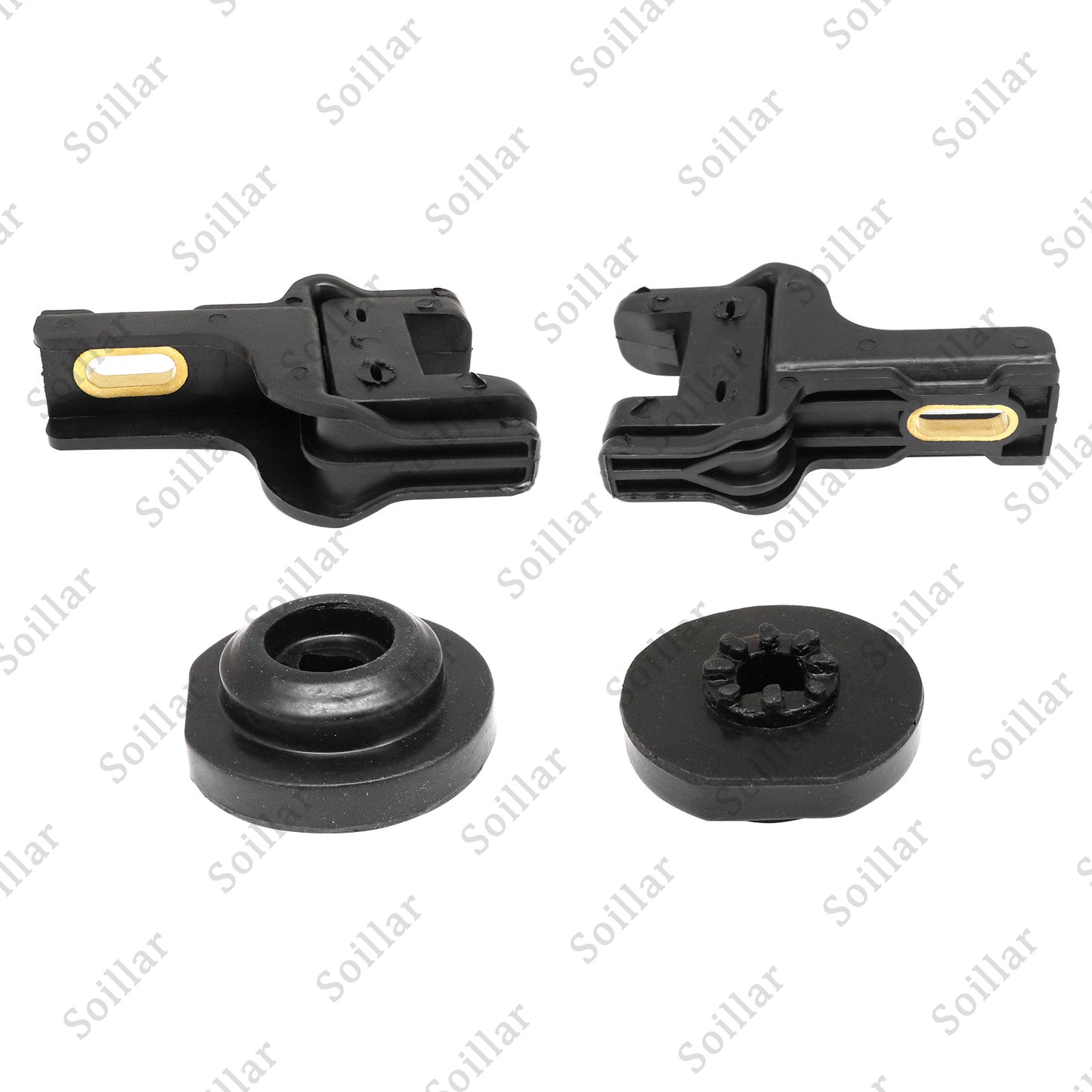 4Pcs For Dodge Charger Challenger 2008-2021 Upper+Lower Radiator Isolator Mounts