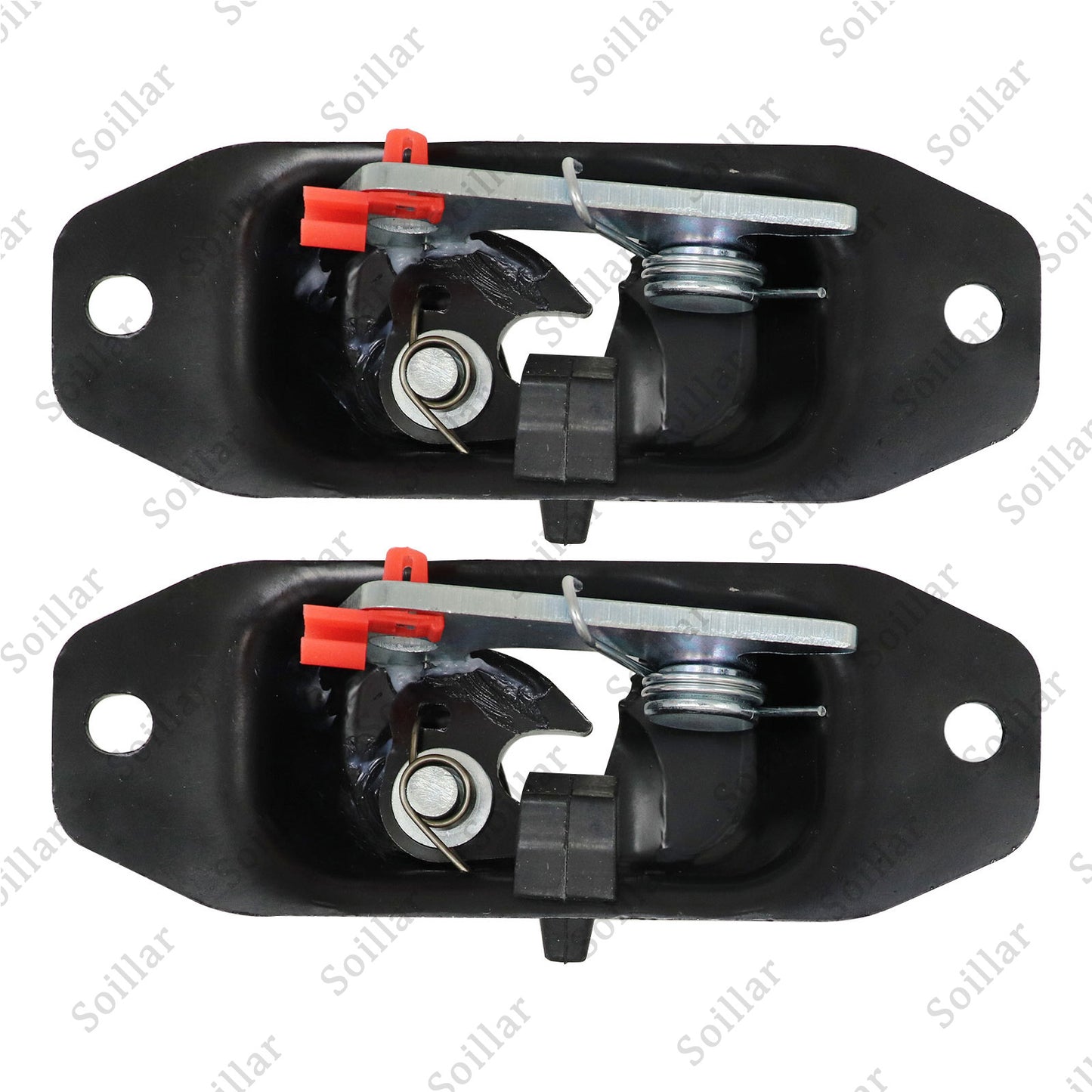 Rear Tailgate Latch Lock Release Assembly Pair 2PCS Set for Sierra Silverado