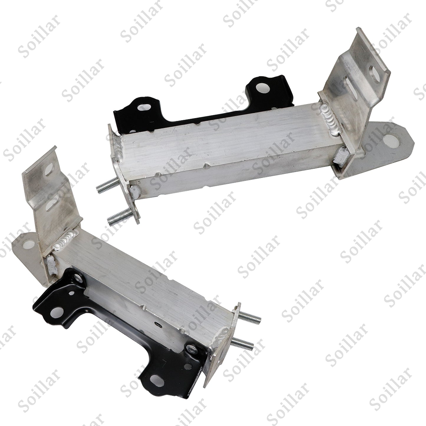 Front Driver and Passenger Side Bumper Bracket Set For Toyota RAV4 2019-2021