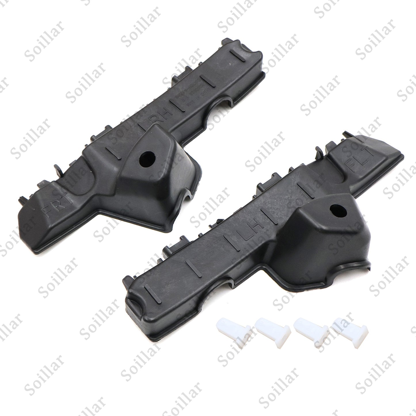 FRONT Bumper Bracket Retainer Upper Right + Left fits Hyundai Accent 2018-2022