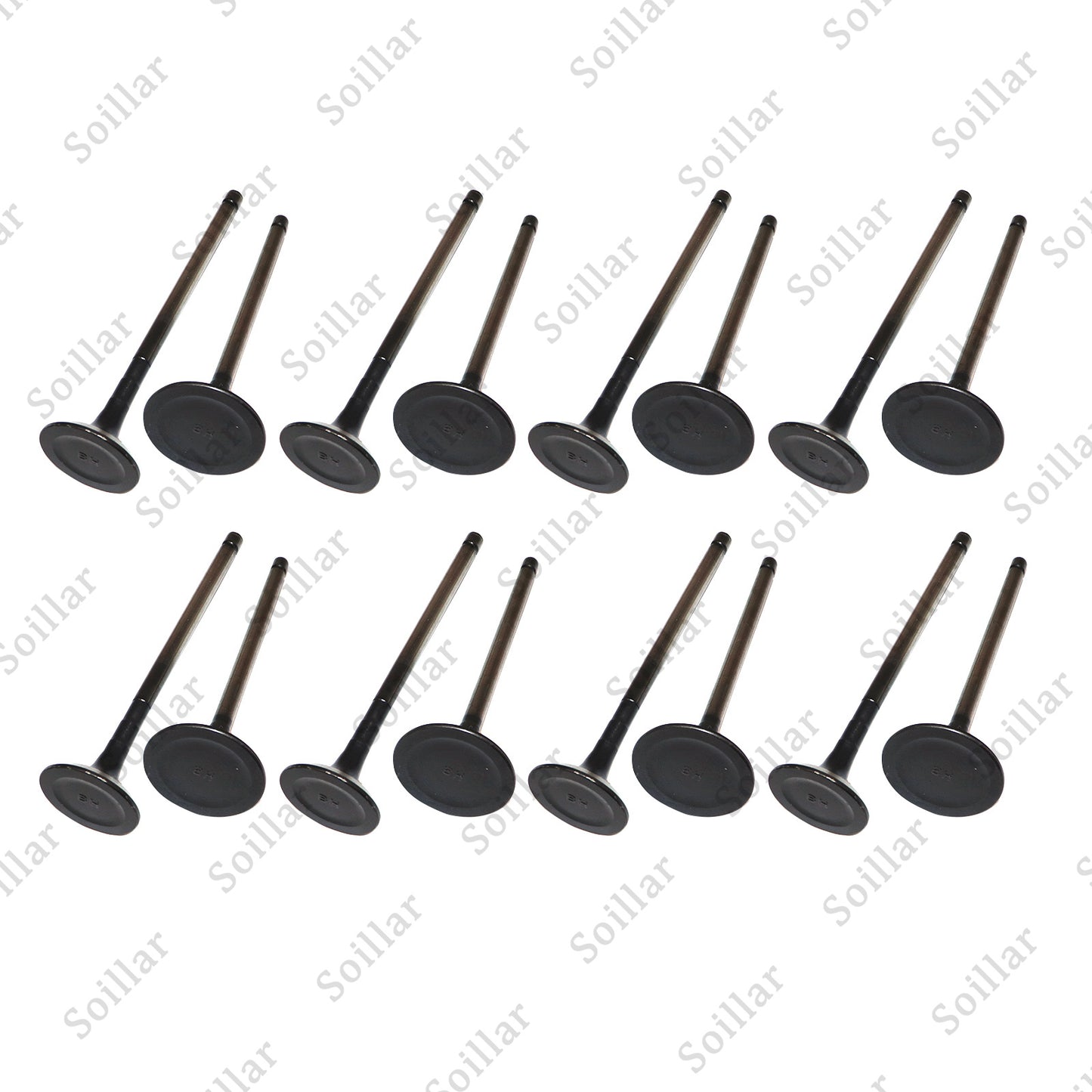 1.8L 2.0L Engine Intake & Exhaust Valve Kit For 11-17 Hyundai Kia L4 DOHC 16V
