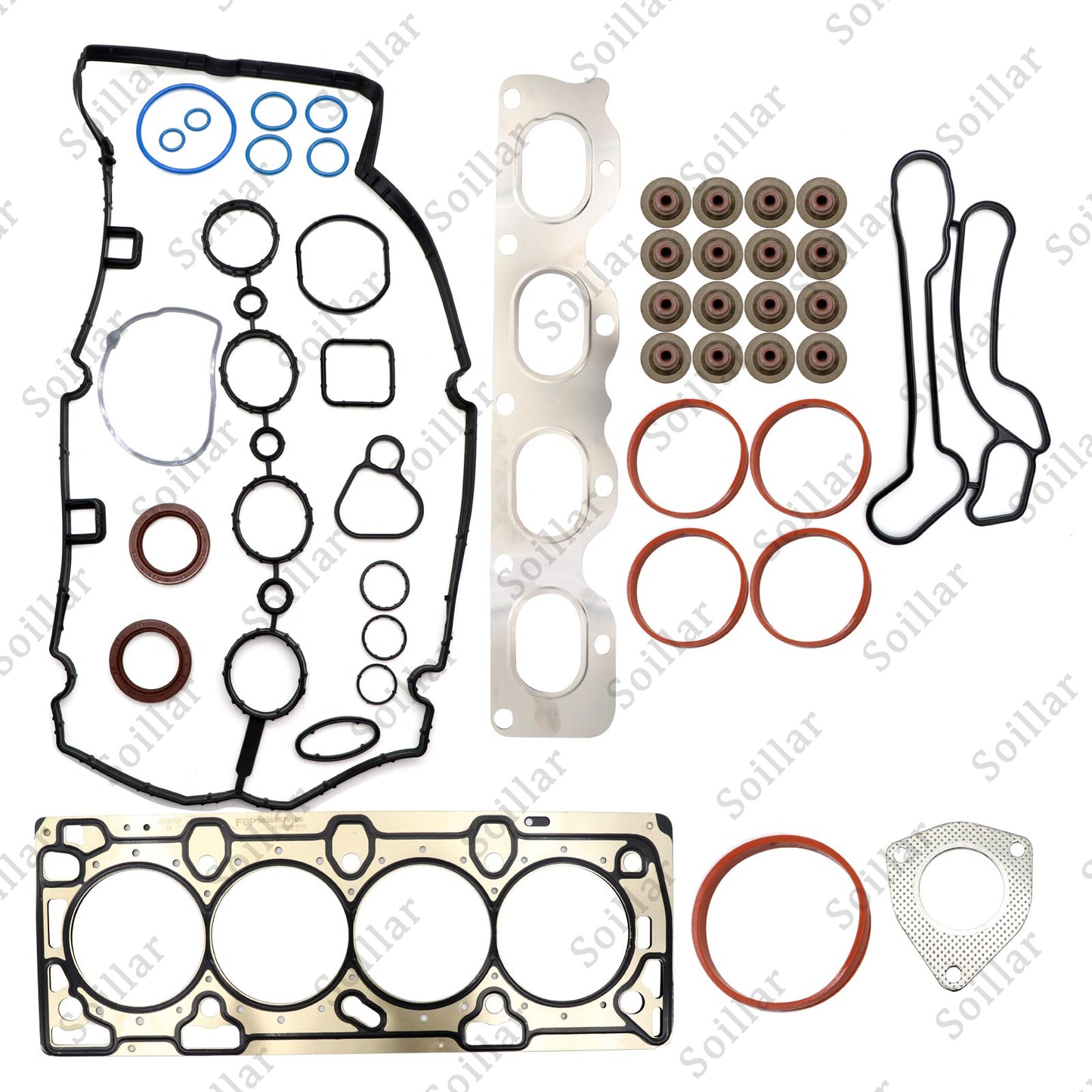 Engine Cylinder Head Gasket Set Kit For 2012-17 Chevy Chevrolet Cruze Sonic 1.8L