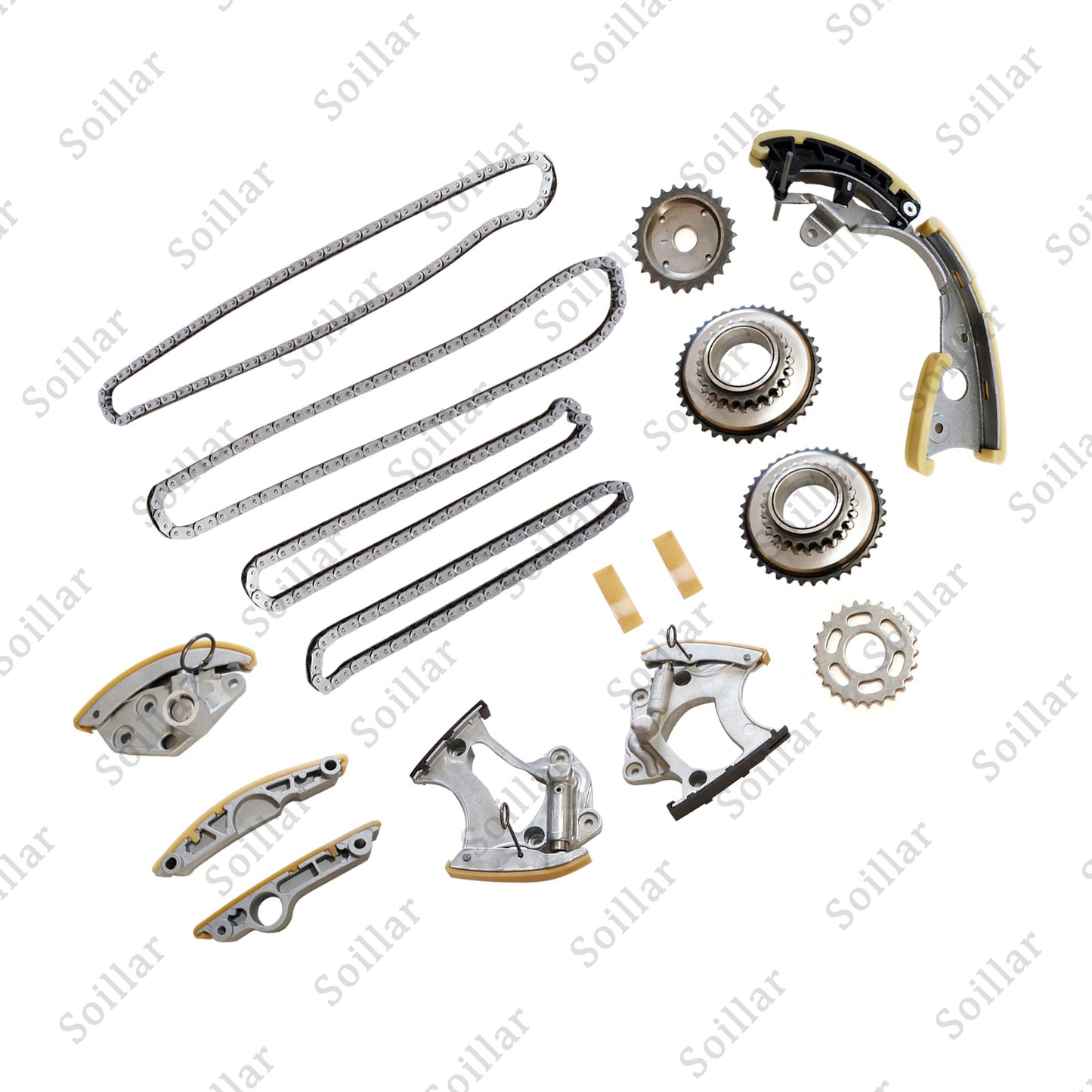 Engine Timing Chain Kit for VW Touareg Audi A4 A6 S4 A7 A8 Quattro Q5 Q7 3.0T
