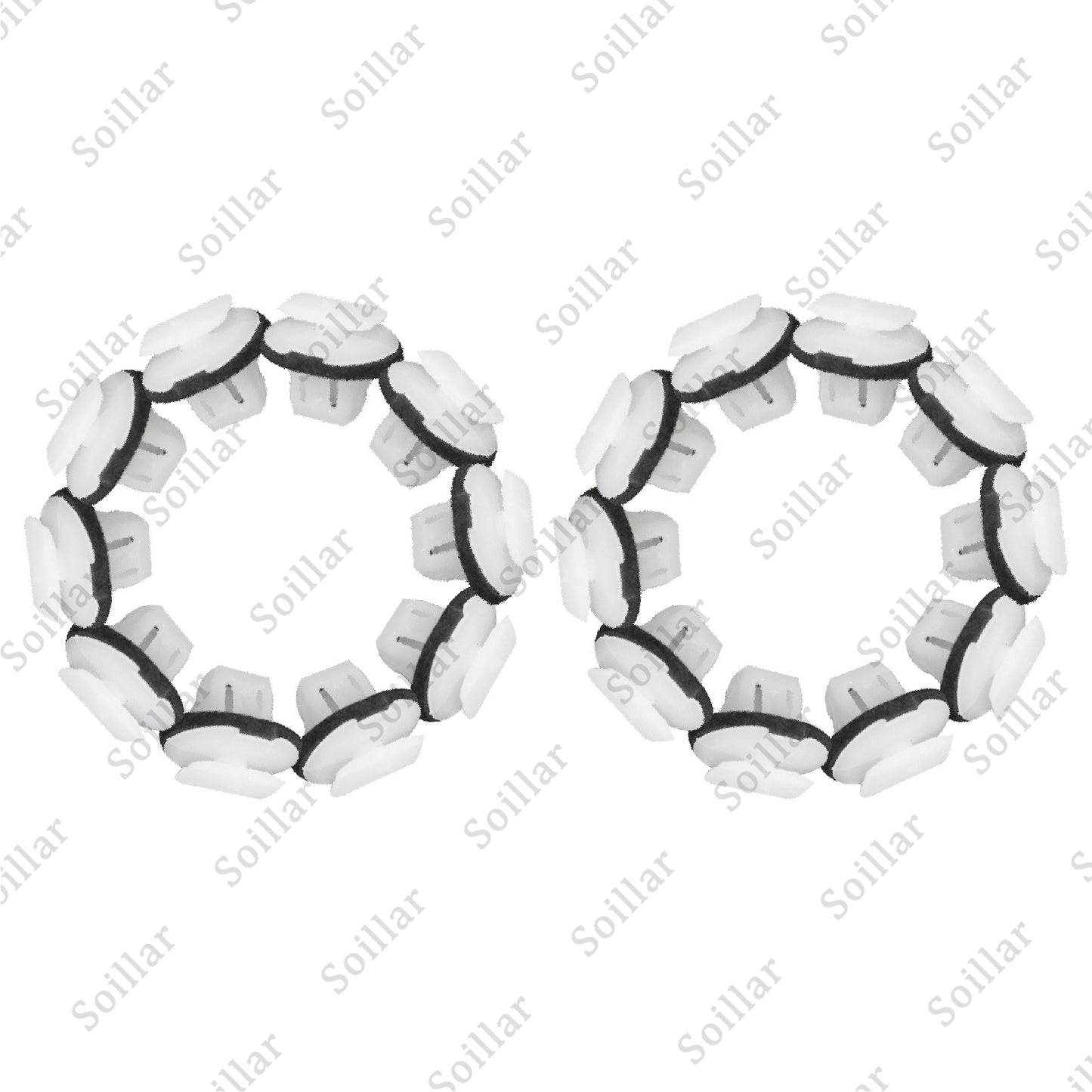 20x For 2011-17 Nissan Exterior Wheel Fender Flare moulding Clip NEW 76882JG10A