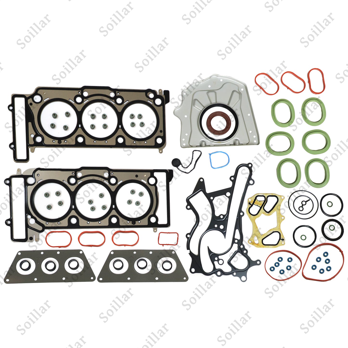Engine Gasket Set Repair Kit For Mercedes-Benz X166 W166 W221 C207 M276 3.5L